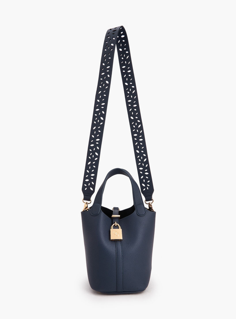 شنطة باكيت بارزة الملمس مع شنطة صغيرة من سيليست-women-bagsandwallets-handbags-image-5