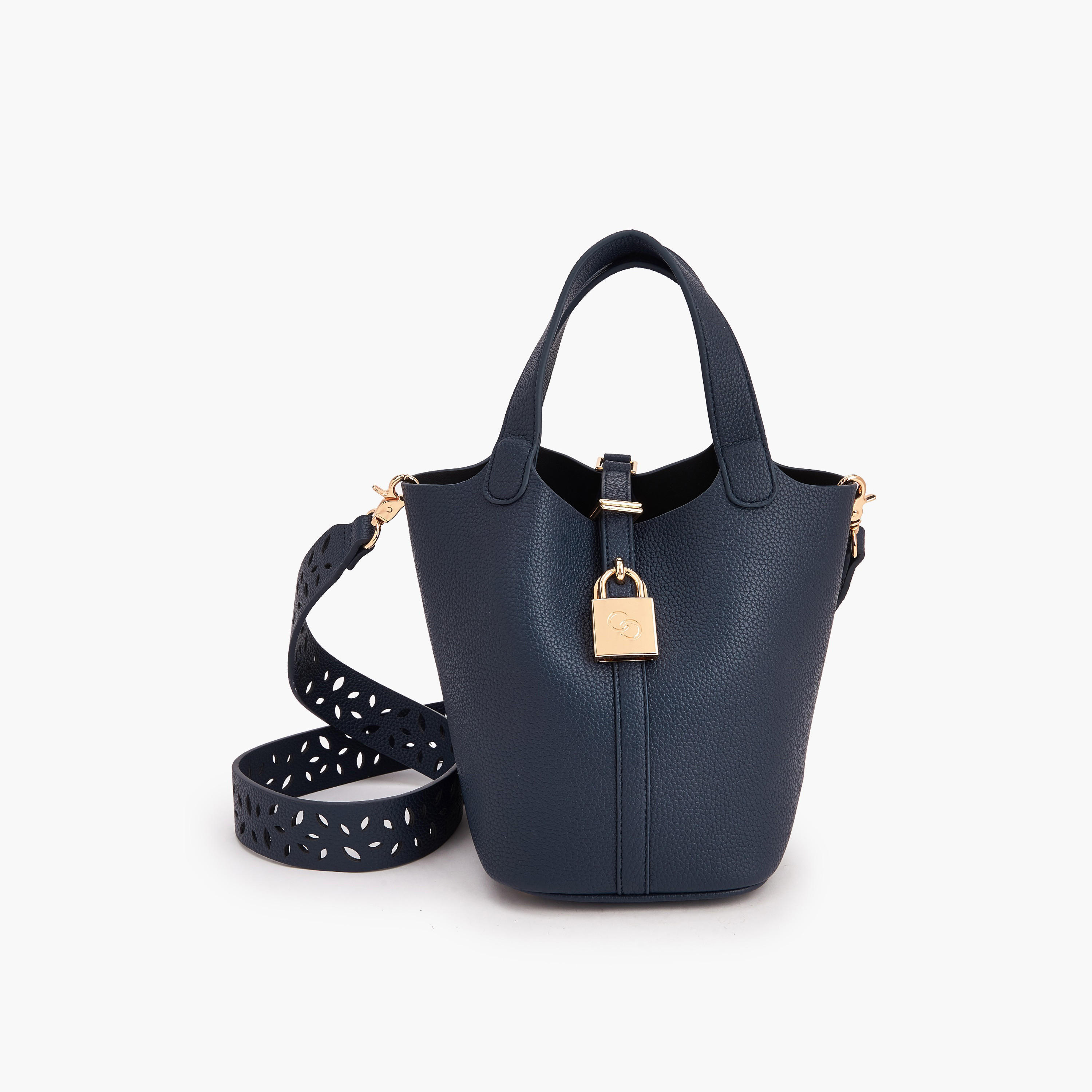 شنطة باكيت بارزة الملمس مع شنطة صغيرة من سيليست-women-bagsandwallets-handbags-image-6