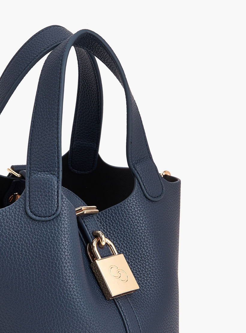 شنطة باكيت بارزة الملمس مع شنطة صغيرة من سيليست-women-bagsandwallets-handbags-image-8