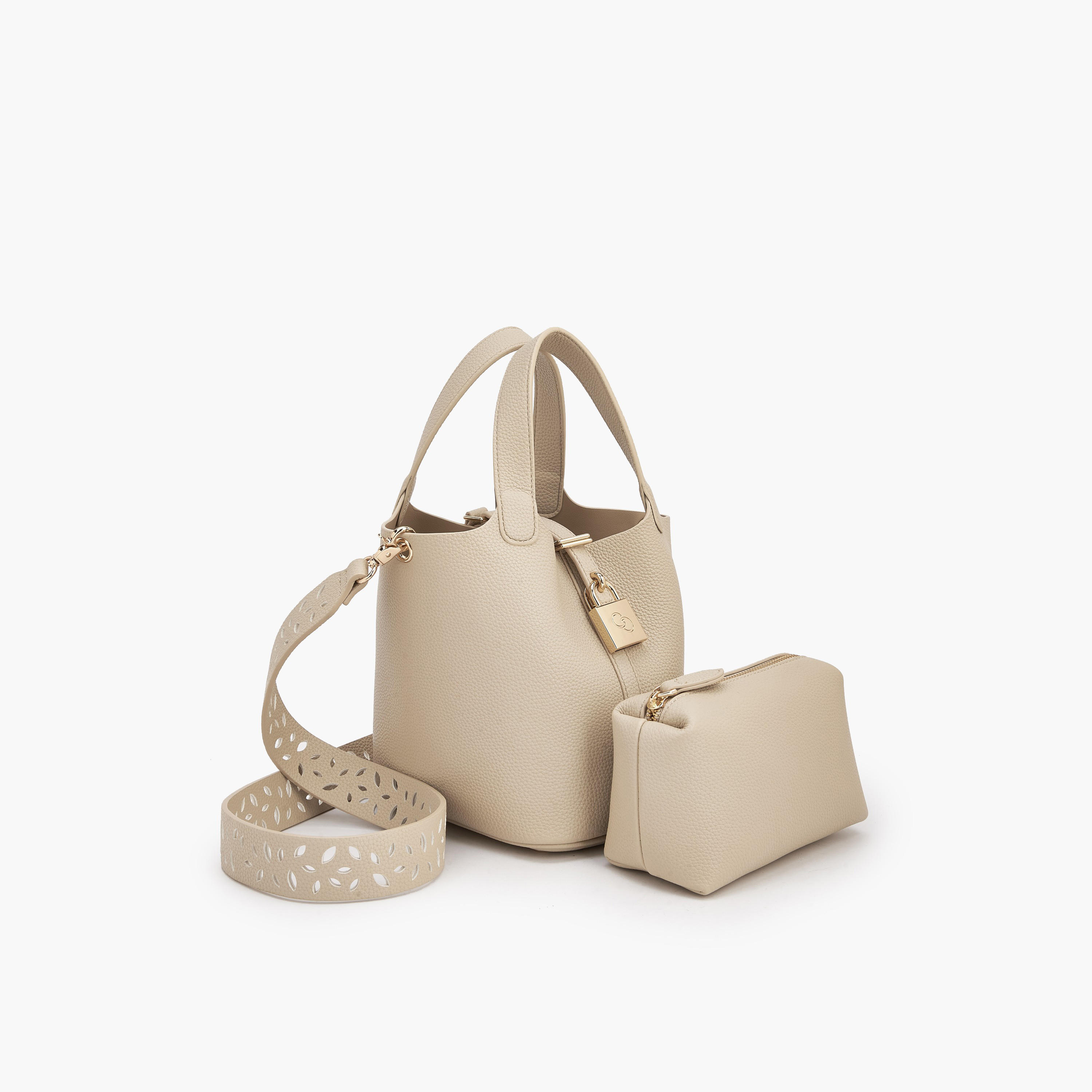 Celeste Textured Bucket Bag with Pouch-women-bagsandwallets-handbags-image-9