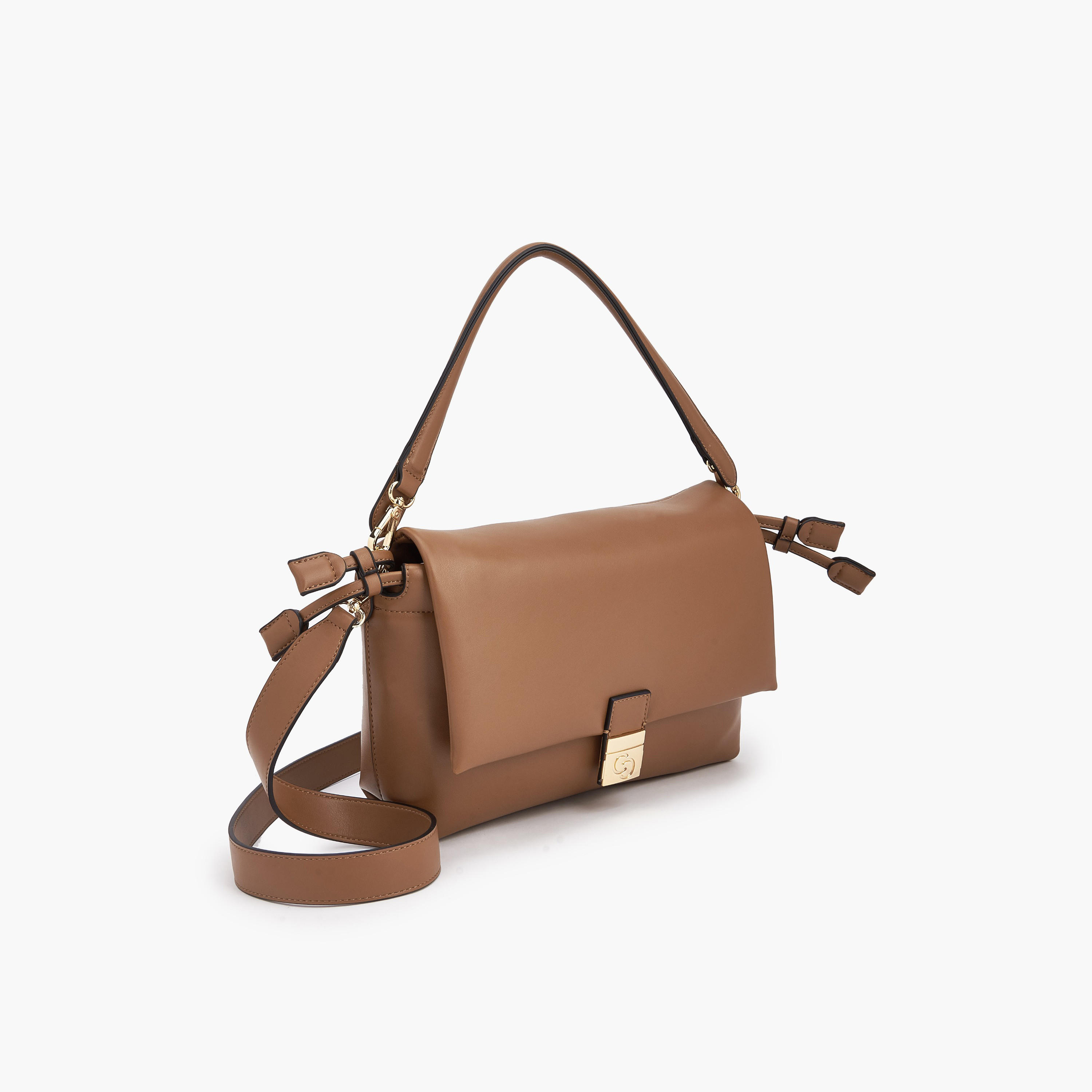 Celeste Solid Crossbody Bag with Detachable Strap-women-bagsandwallets-handbags-image-3
