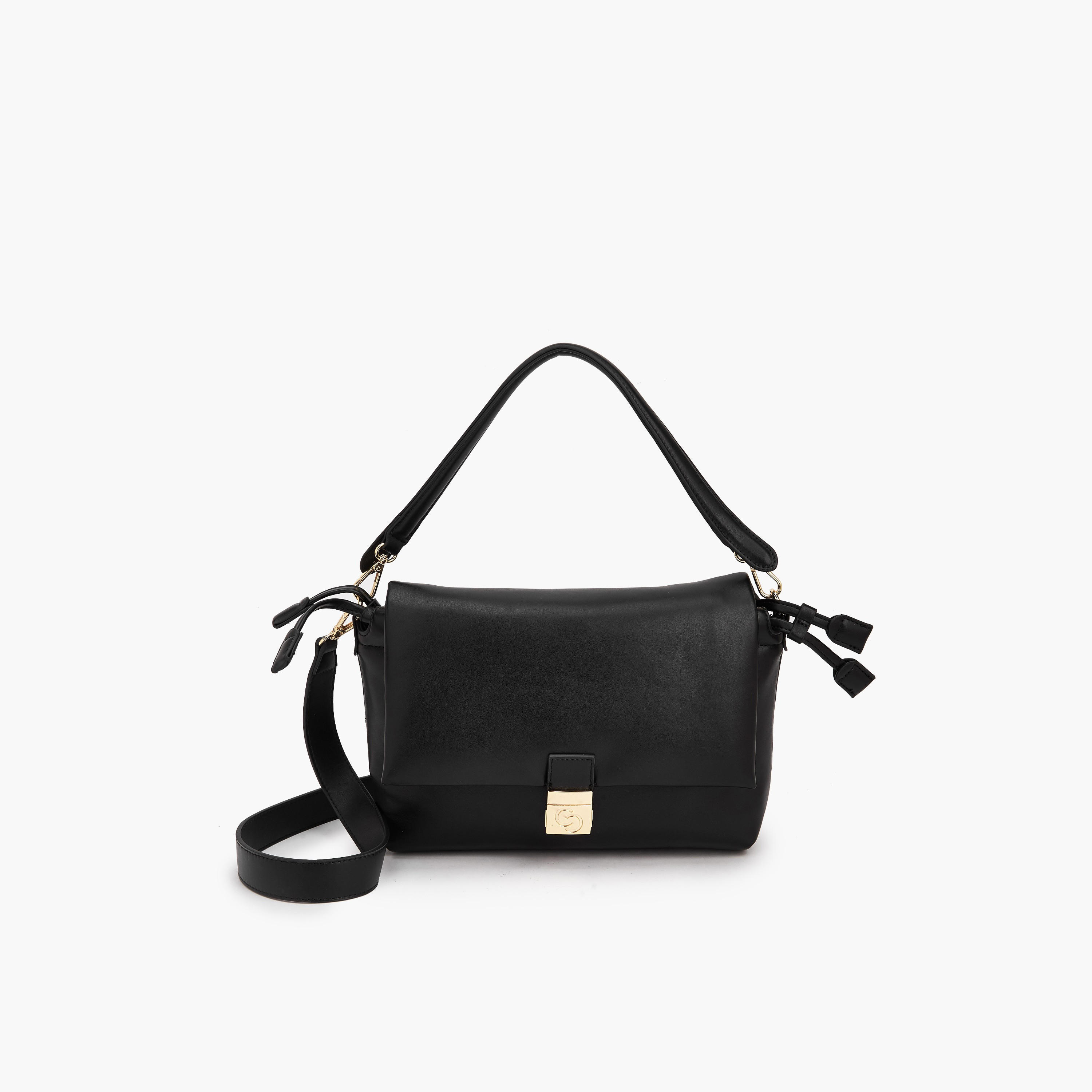 Celeste Solid Crossbody Bag with Detachable Strap-women-bagsandwallets-handbags-image-1
