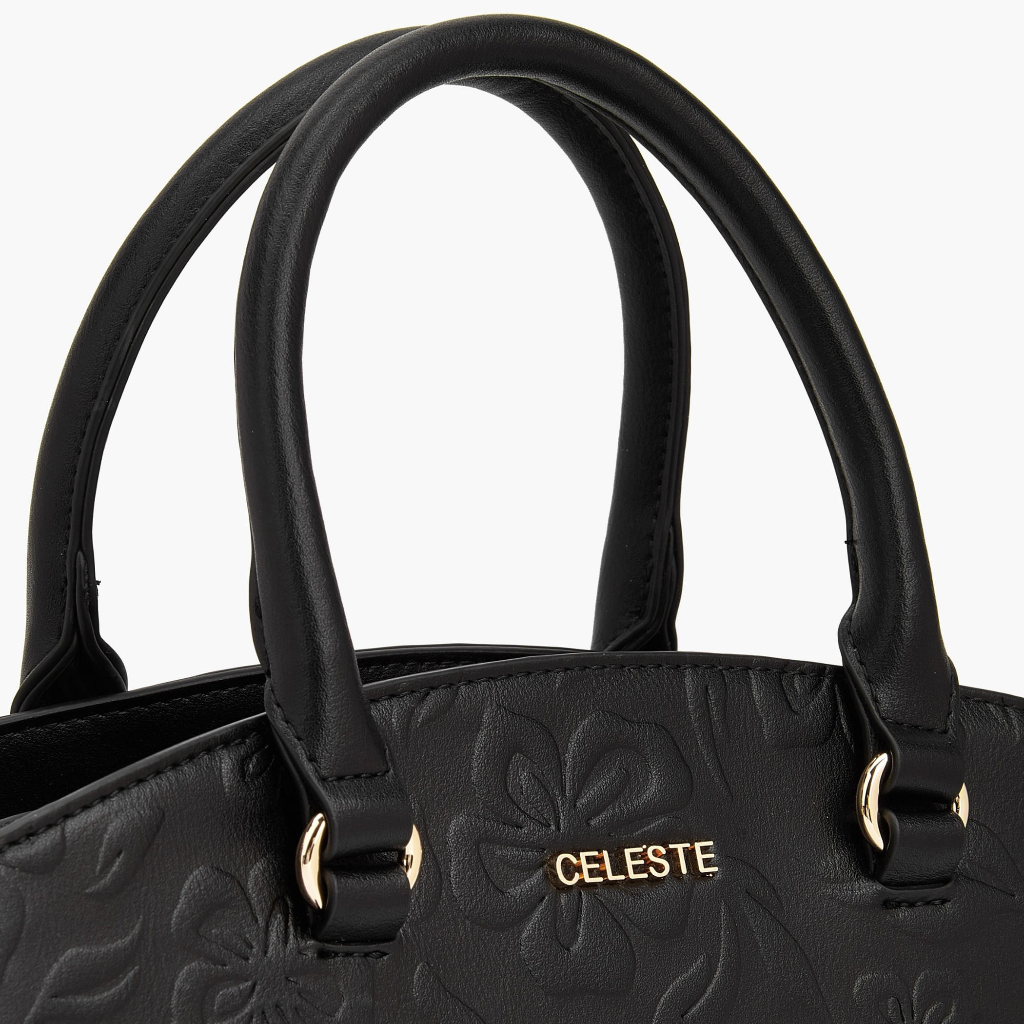 Celeste Embossed Tote Bag with Detachable Strap-women-bagsandwallets-handbags-image-5