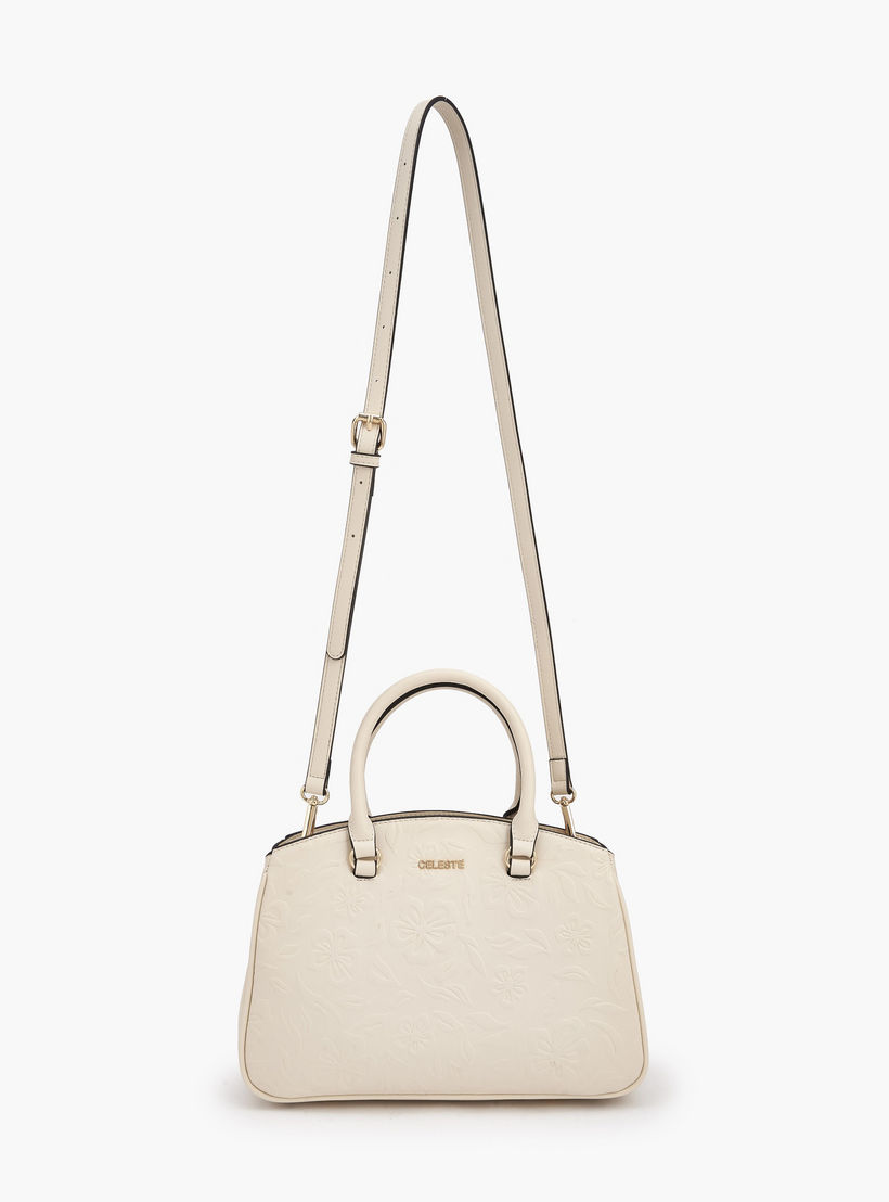 شنطة توتي منقوشة بحزام قابل للفصل من سيليست-women-bagsandwallets-handbags-image-3