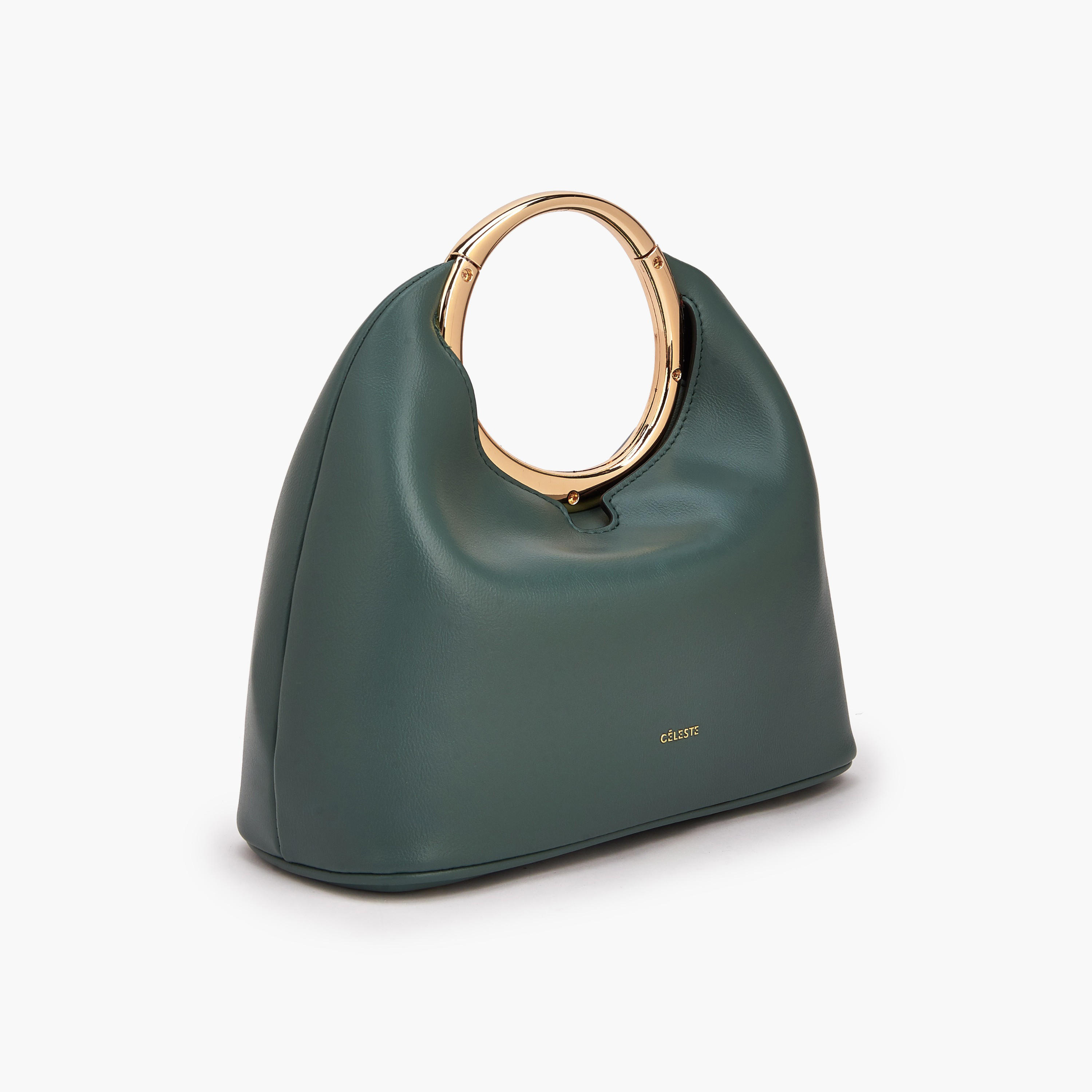 Celeste Solid Shoulder Bag with Chain Handle-women-bagsandwallets-handbags-image-2