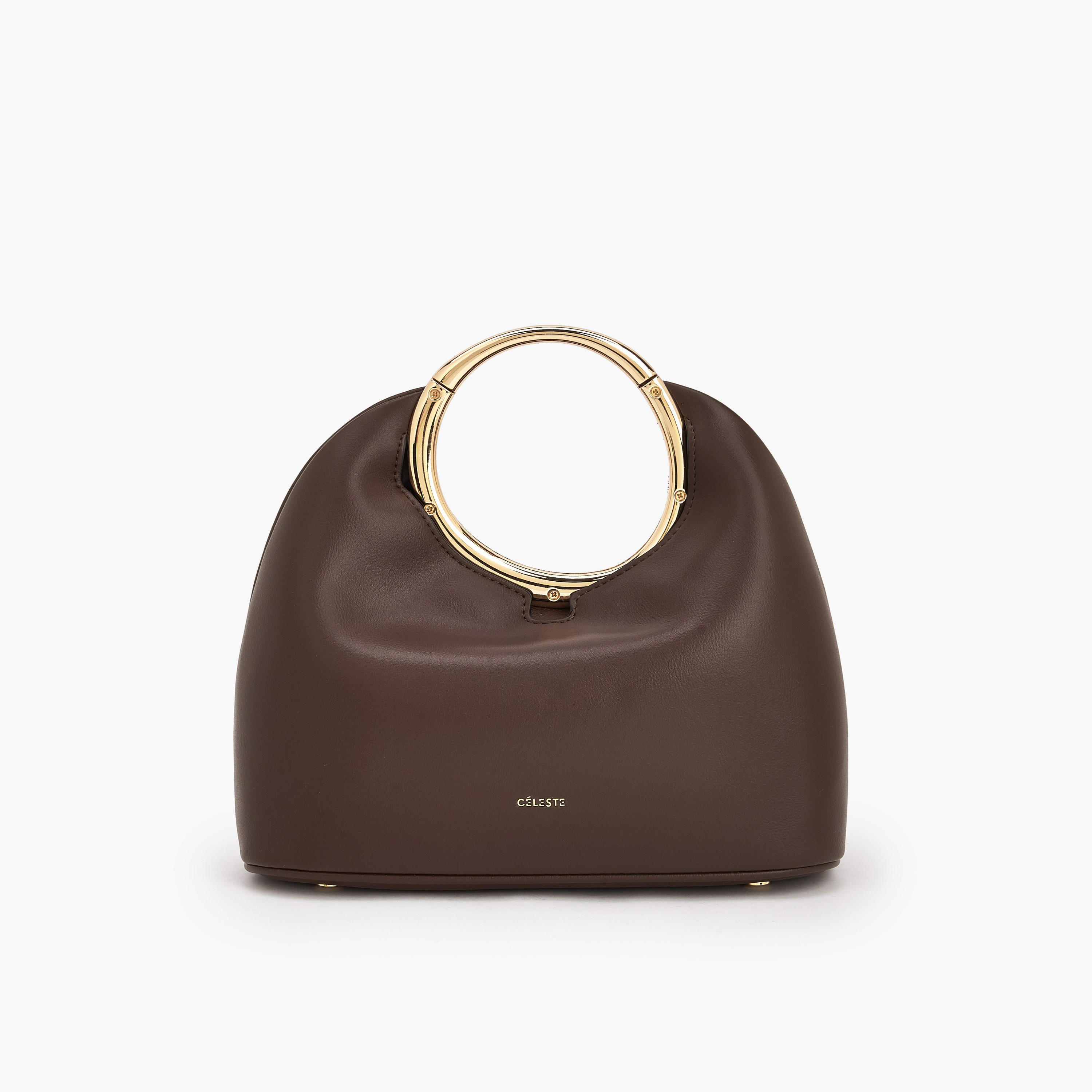 Celeste Solid Shoulder Bag with Chain Handle-women-bagsandwallets-handbags-image-1