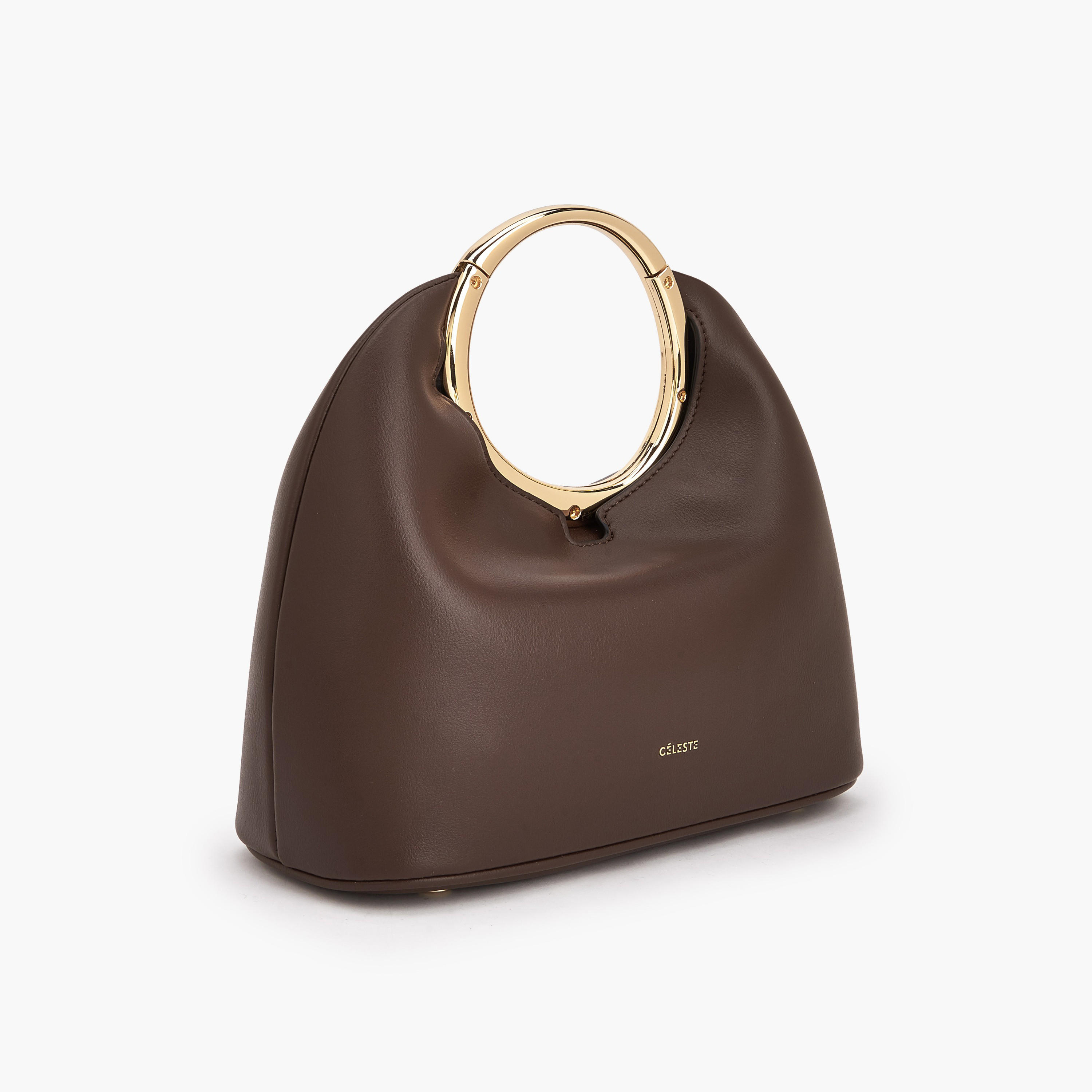 Celeste Solid Shoulder Bag with Chain Handle-women-bagsandwallets-handbags-image-2