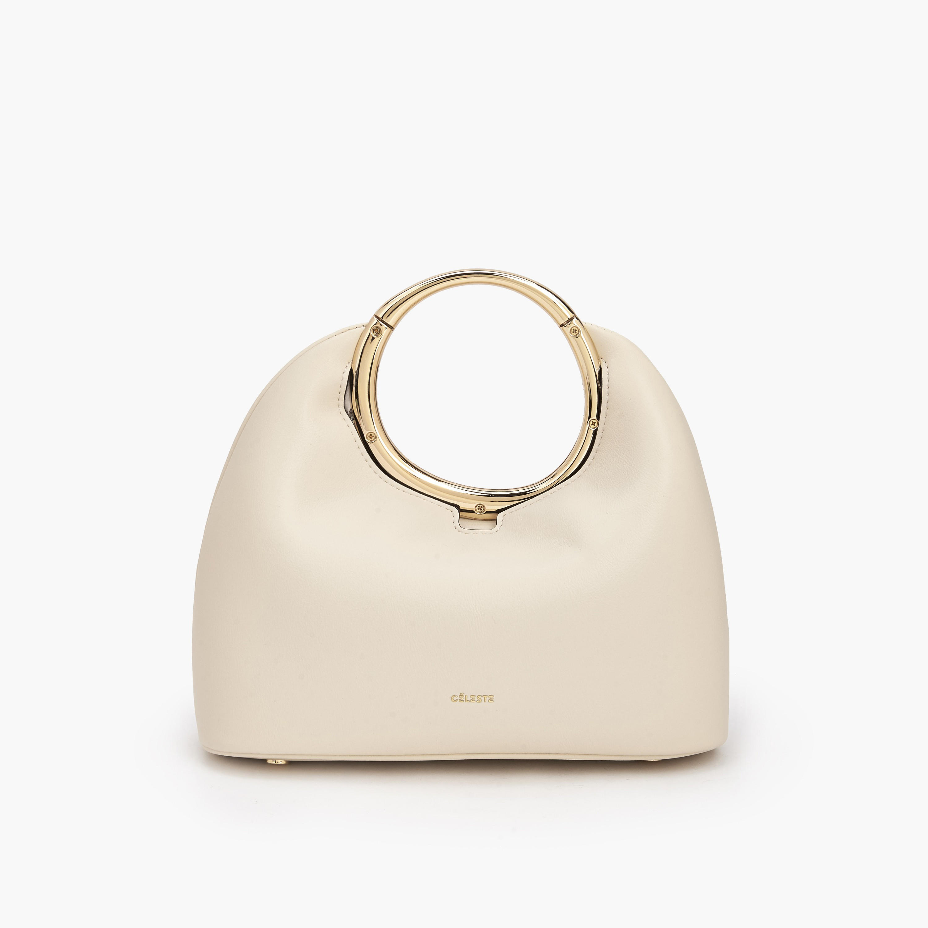 Celeste Solid Shoulder Bag with Chain Handle-women-bagsandwallets-handbags-image-1