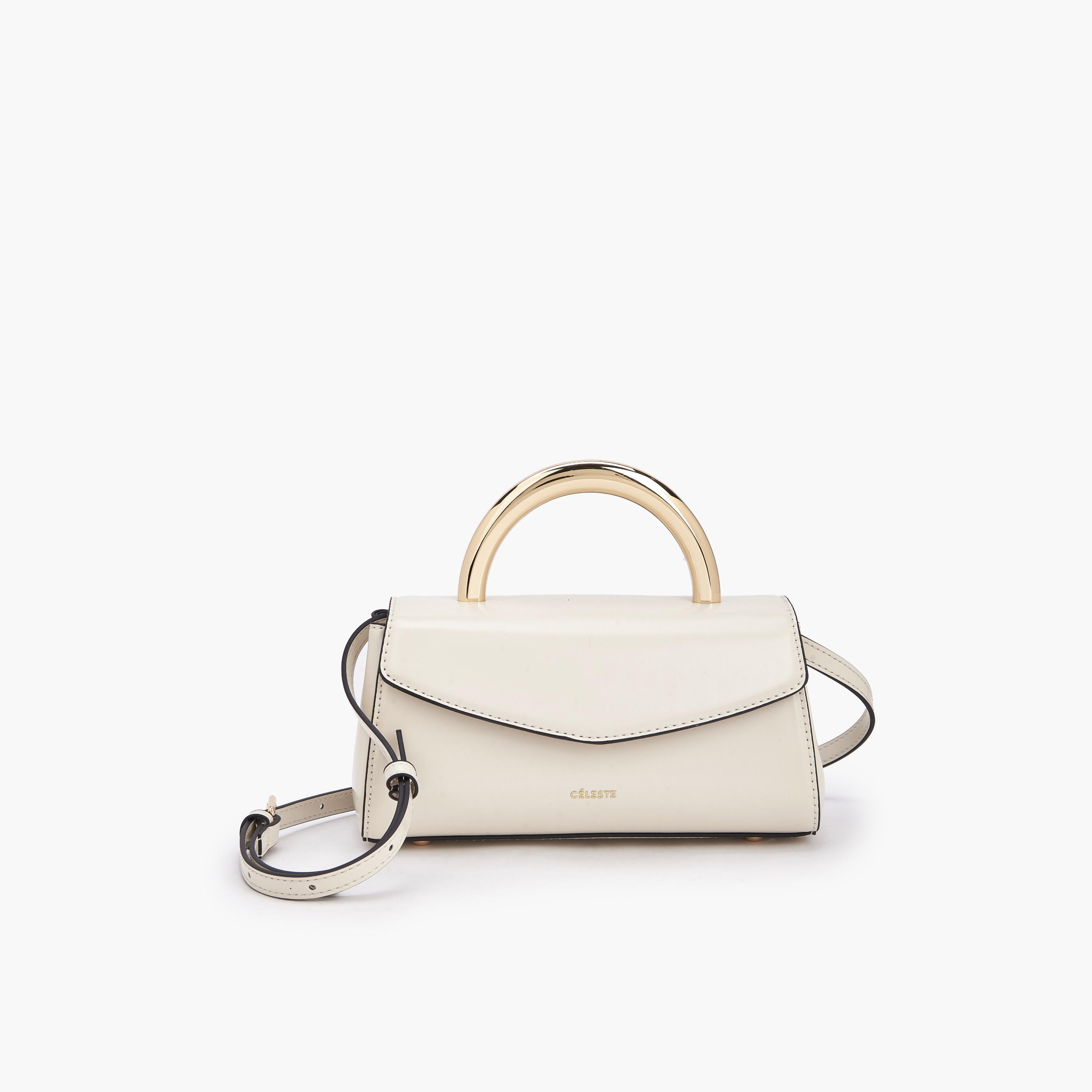 Celeste Solid Crossbody Bag with Adjustable Strap-women-bagsandwallets-handbags-image-1