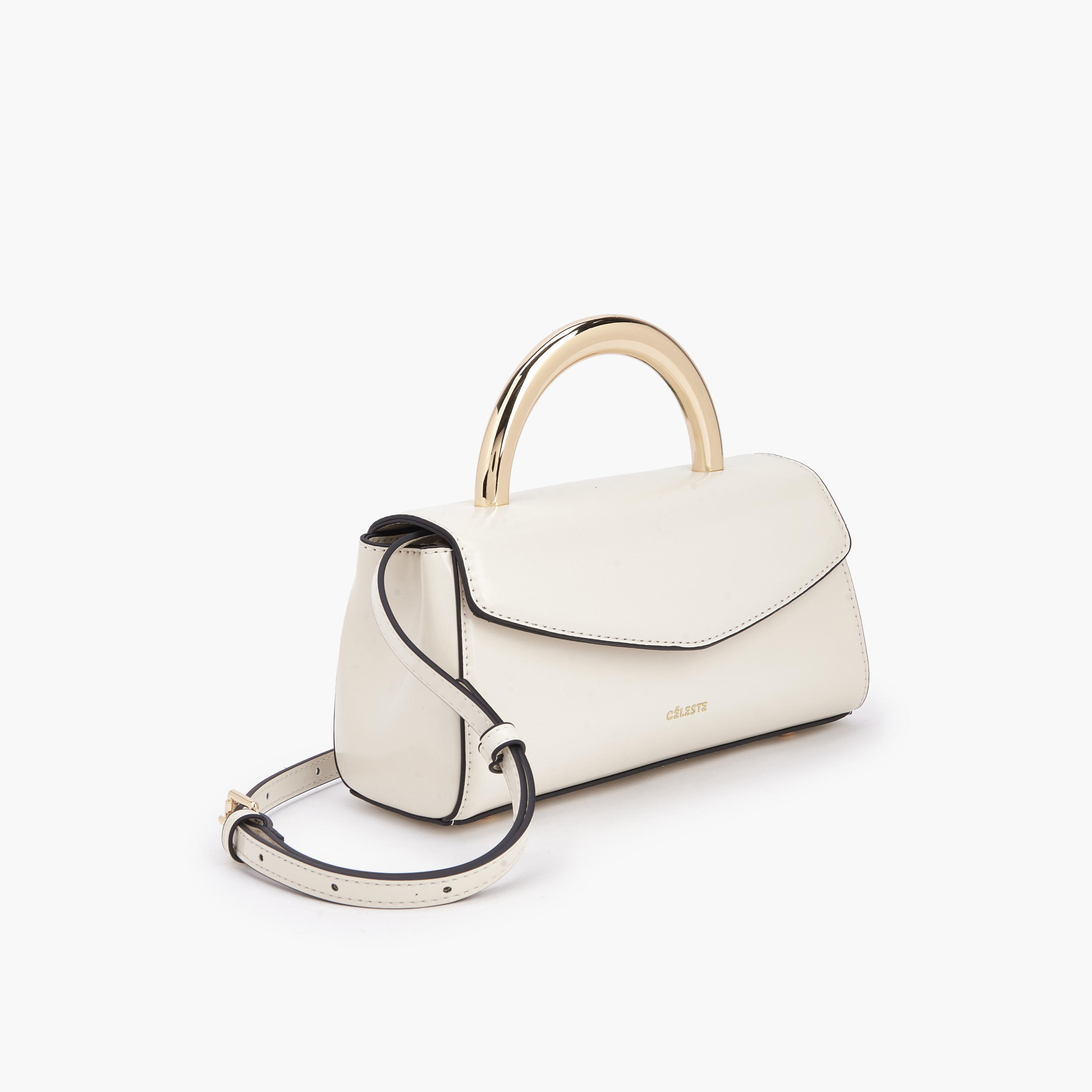 Celeste Solid Crossbody Bag with Adjustable Strap-women-bagsandwallets-handbags-image-3