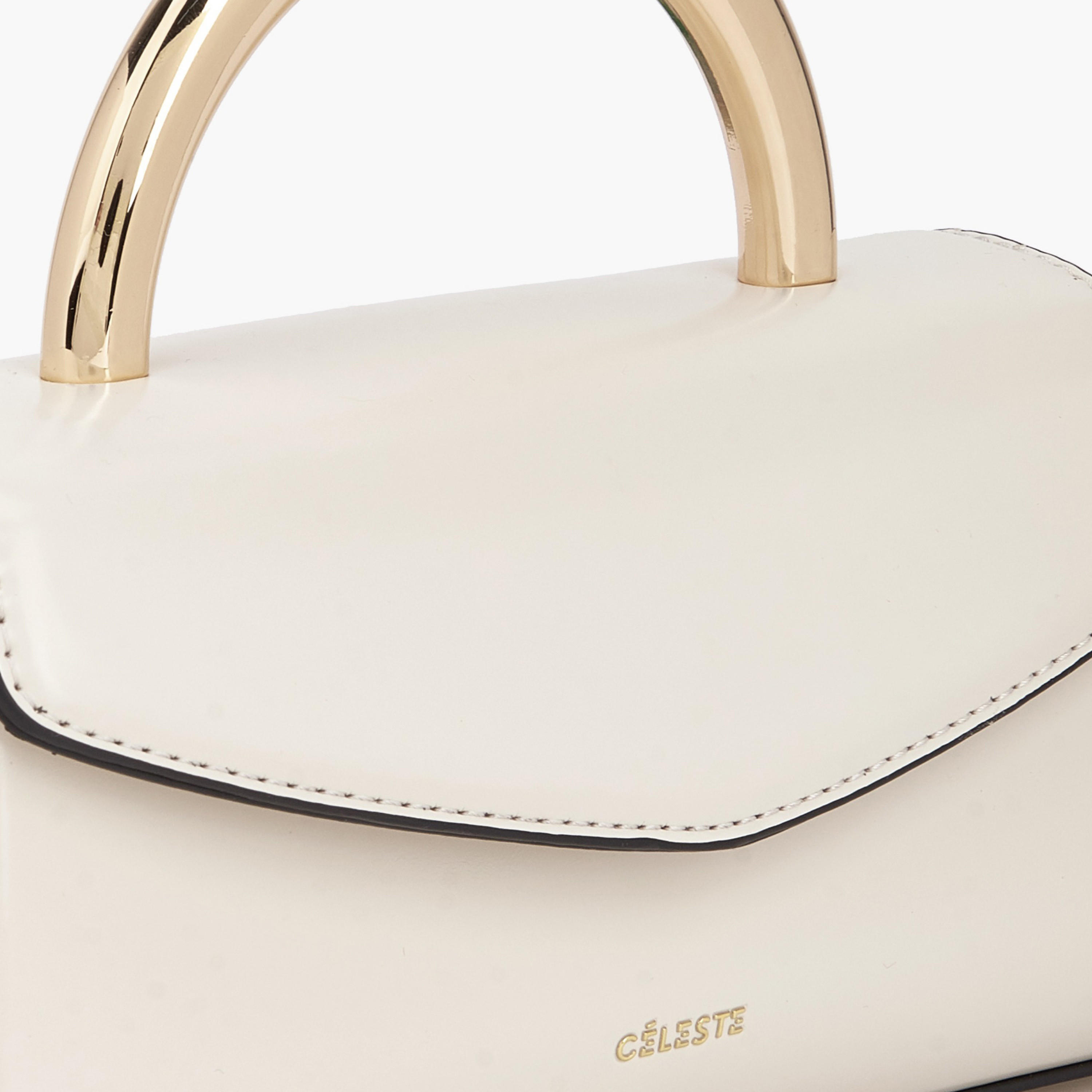 Celeste Solid Crossbody Bag with Adjustable Strap-women-bagsandwallets-handbags-image-4
