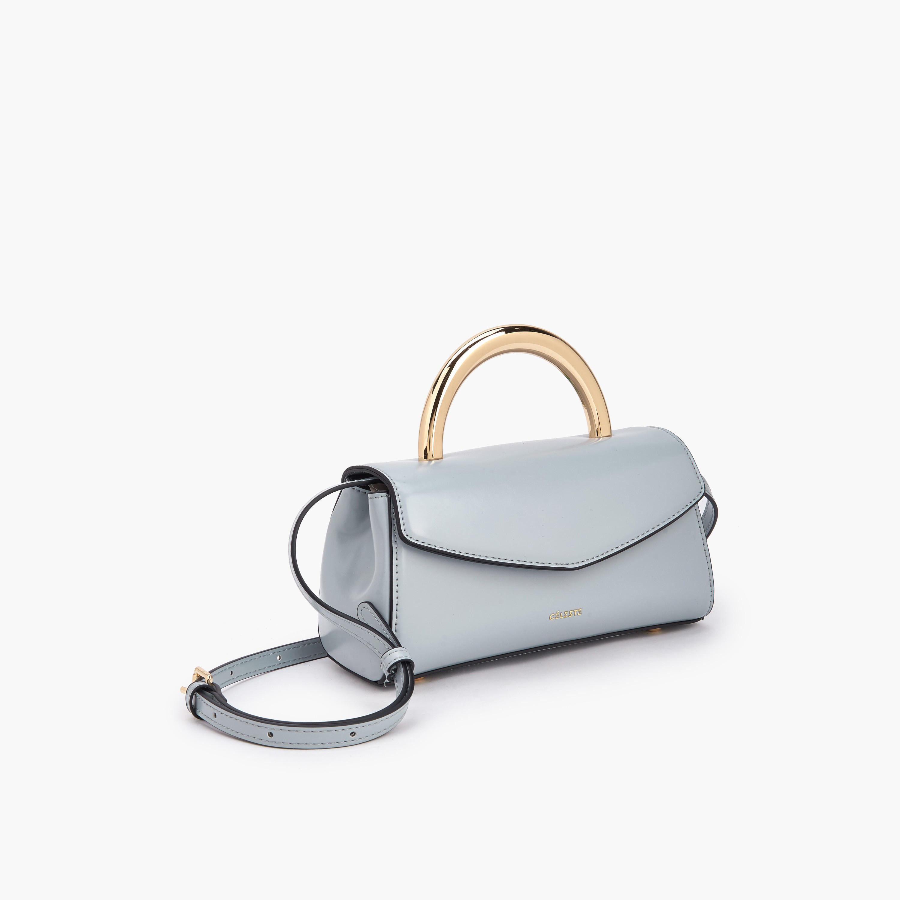 Celeste Solid Crossbody Bag with Adjustable Strap-women-bagsandwallets-handbags-image-3