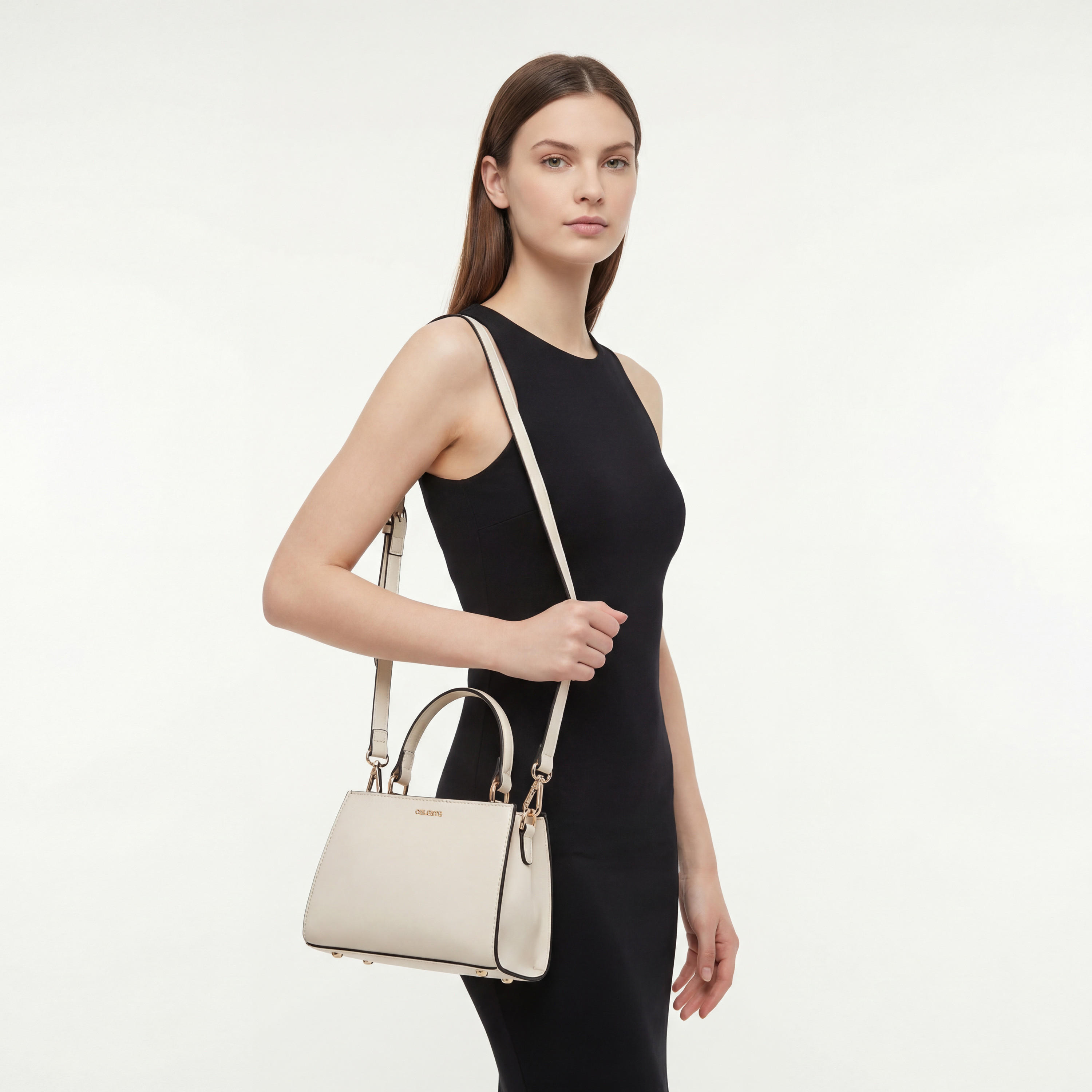 Celeste Solid Tote Bag with Detachable Strap-women-bagsandwallets-handbags-image-2