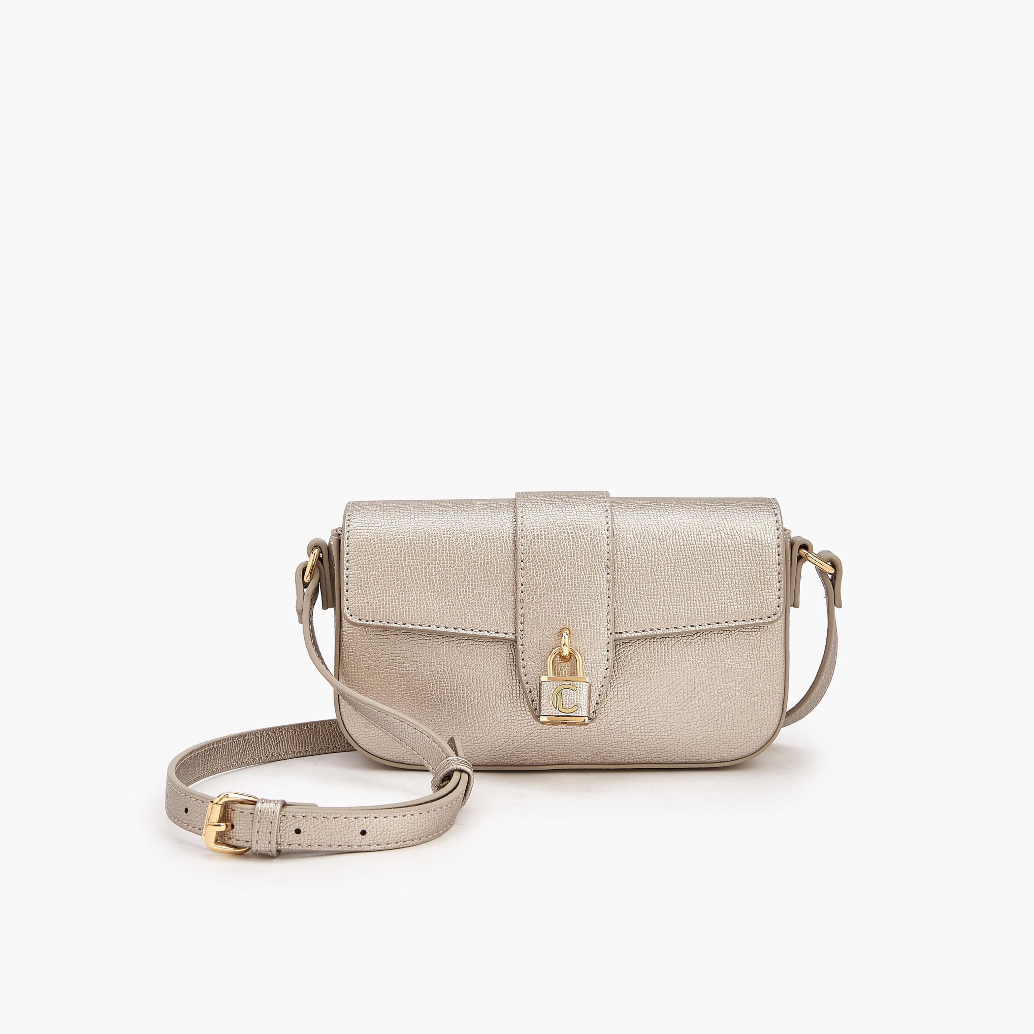 Le Confort Textured Crossbody Bag with Adjustable Strap-women-bagsandwallets-handbags-image-1