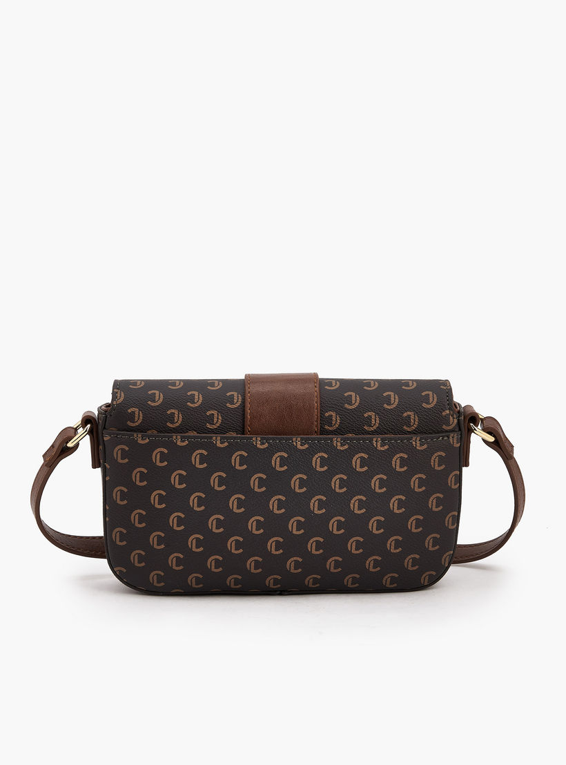 شنطة كروس بودي بارزة الملمس مع حزام قابل للتعديل من لو كونفور-women-bagsandwallets-handbags-image-6