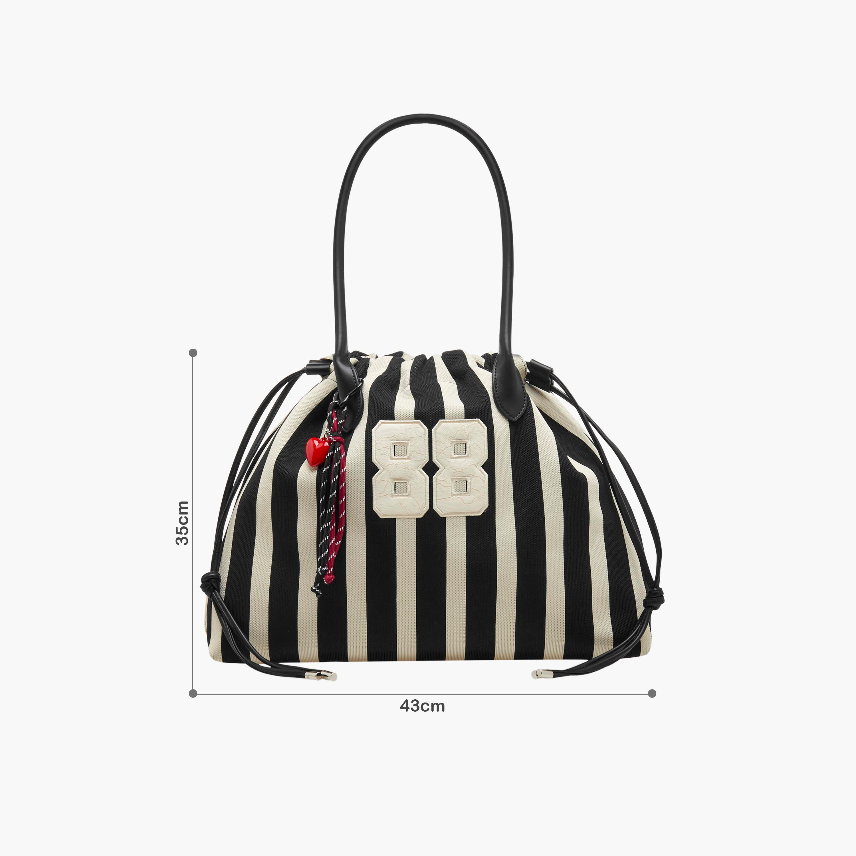 Missy Striped Tote Bag with Double Handle-women-bagsandwallets-handbags-image-2