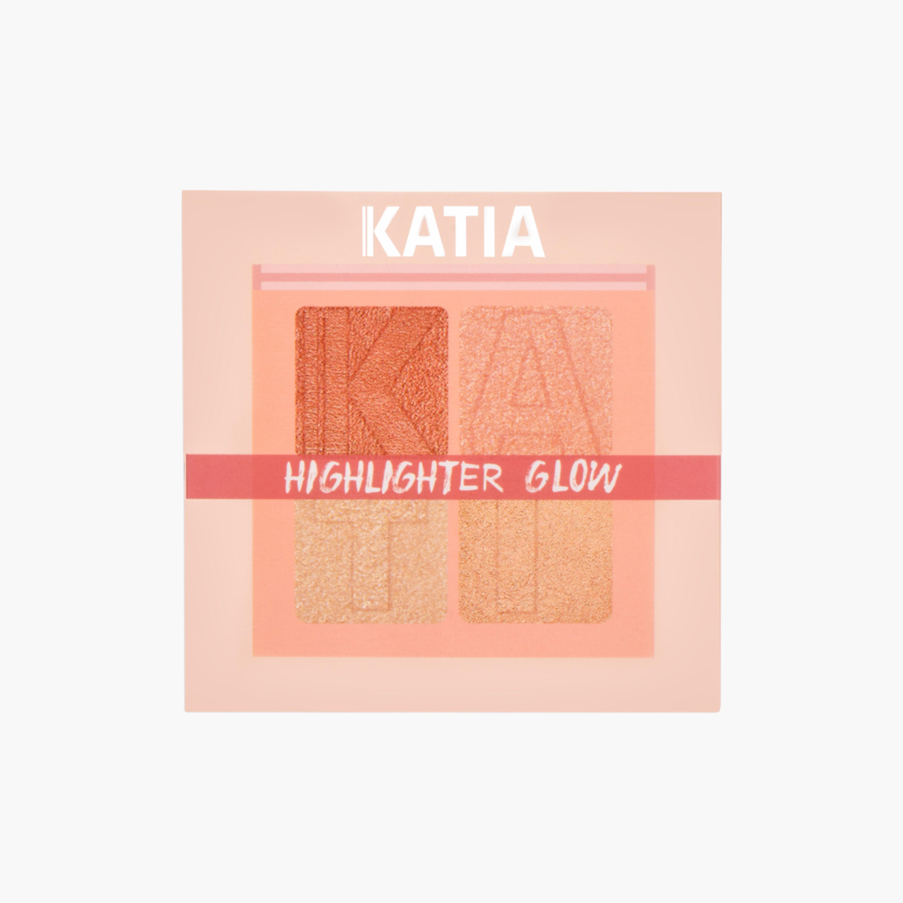 Katia 4 Face Palette - 765 Highlighter Bright-beautyandpersonalcare-makeup-face-highlighters-image-1