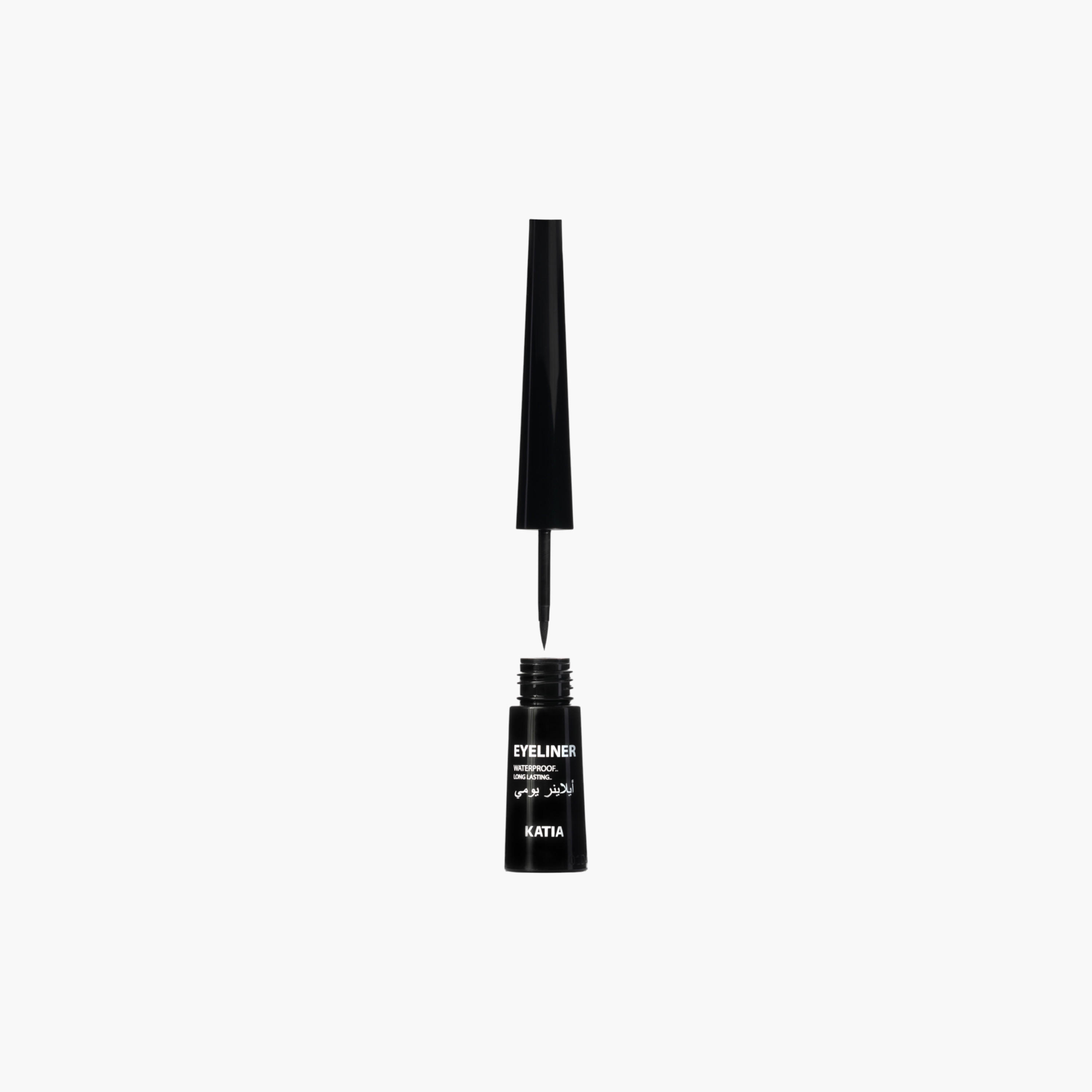 Katia Dip Eyeline Liquid Waterproof - Black-beautyandpersonalcare-makeup-eyes-eyeliners-image-2