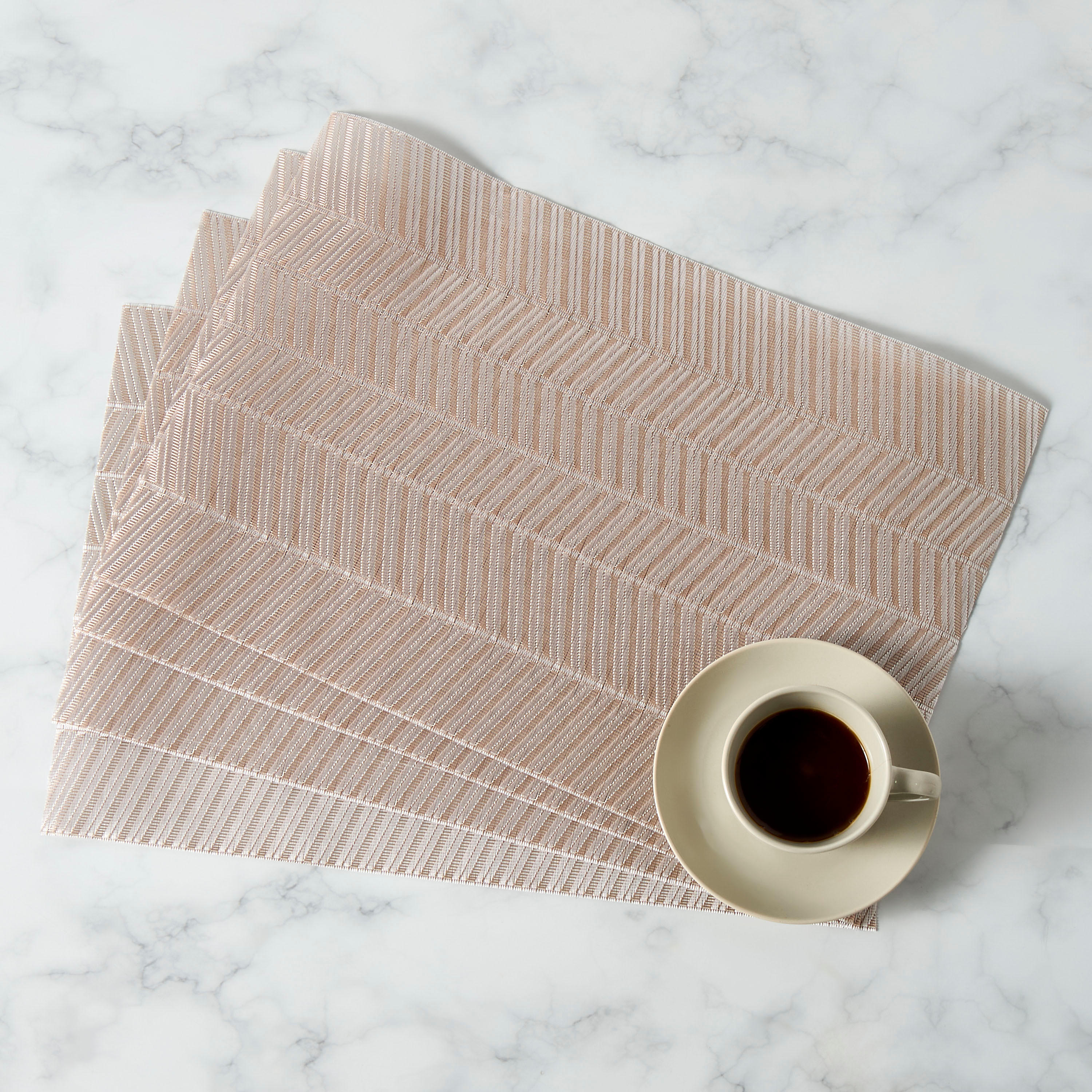 Textured 4-Piece Placemat Set - 30x45 cms-household-dining-tablelinen-placemats-image-1