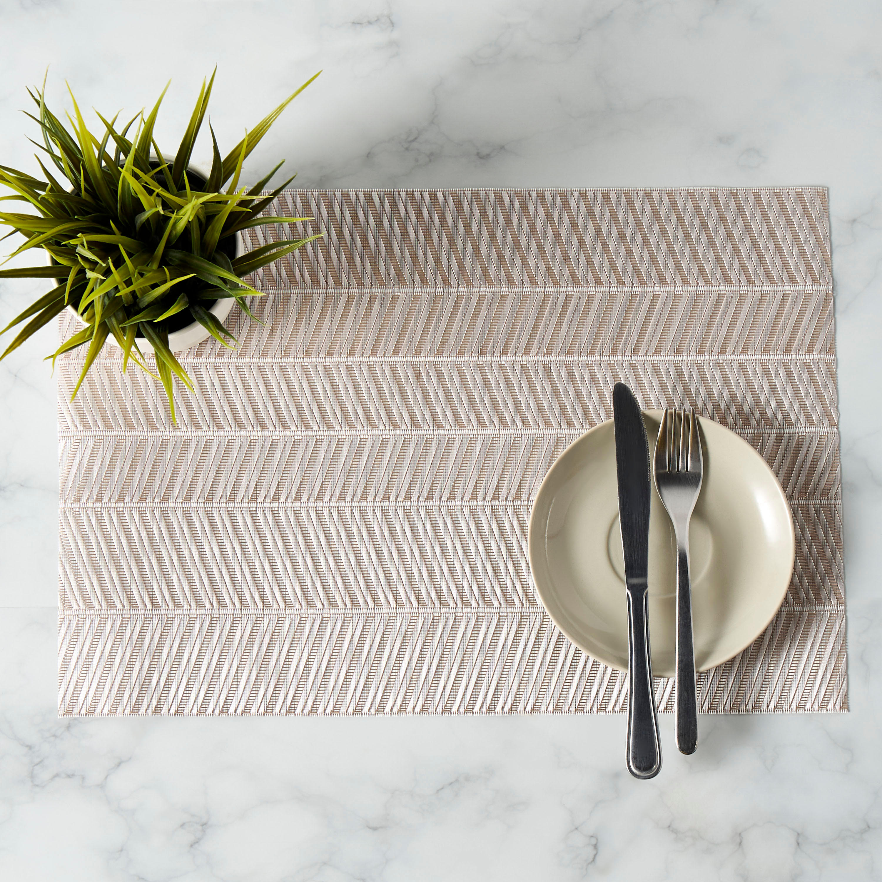 Textured 4-Piece Placemat Set - 30x45 cms-household-dining-tablelinen-placemats-image-2
