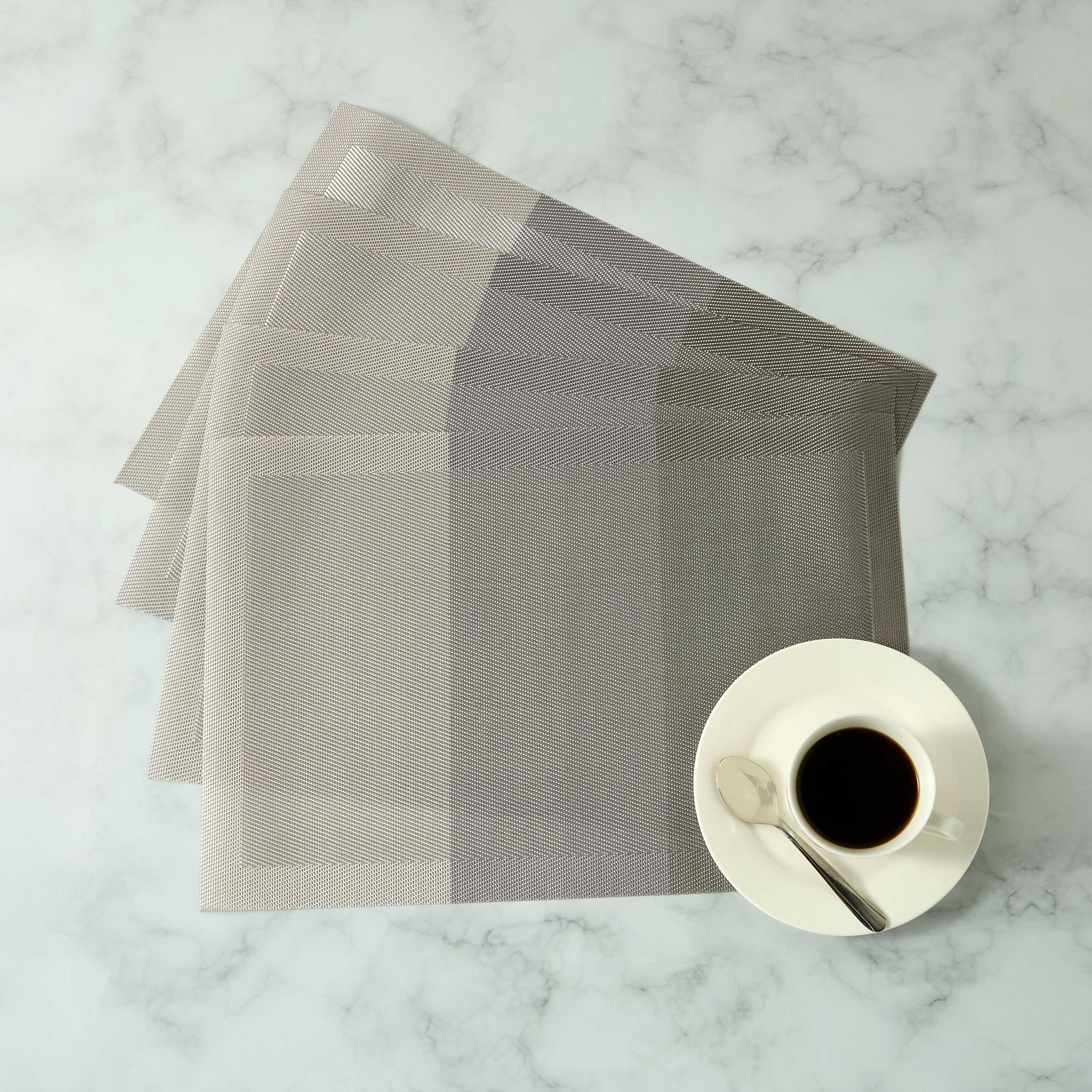 Textured 4-Piece Placemat Set - 30x45 cms-household-dining-tablelinen-placemats-image-1