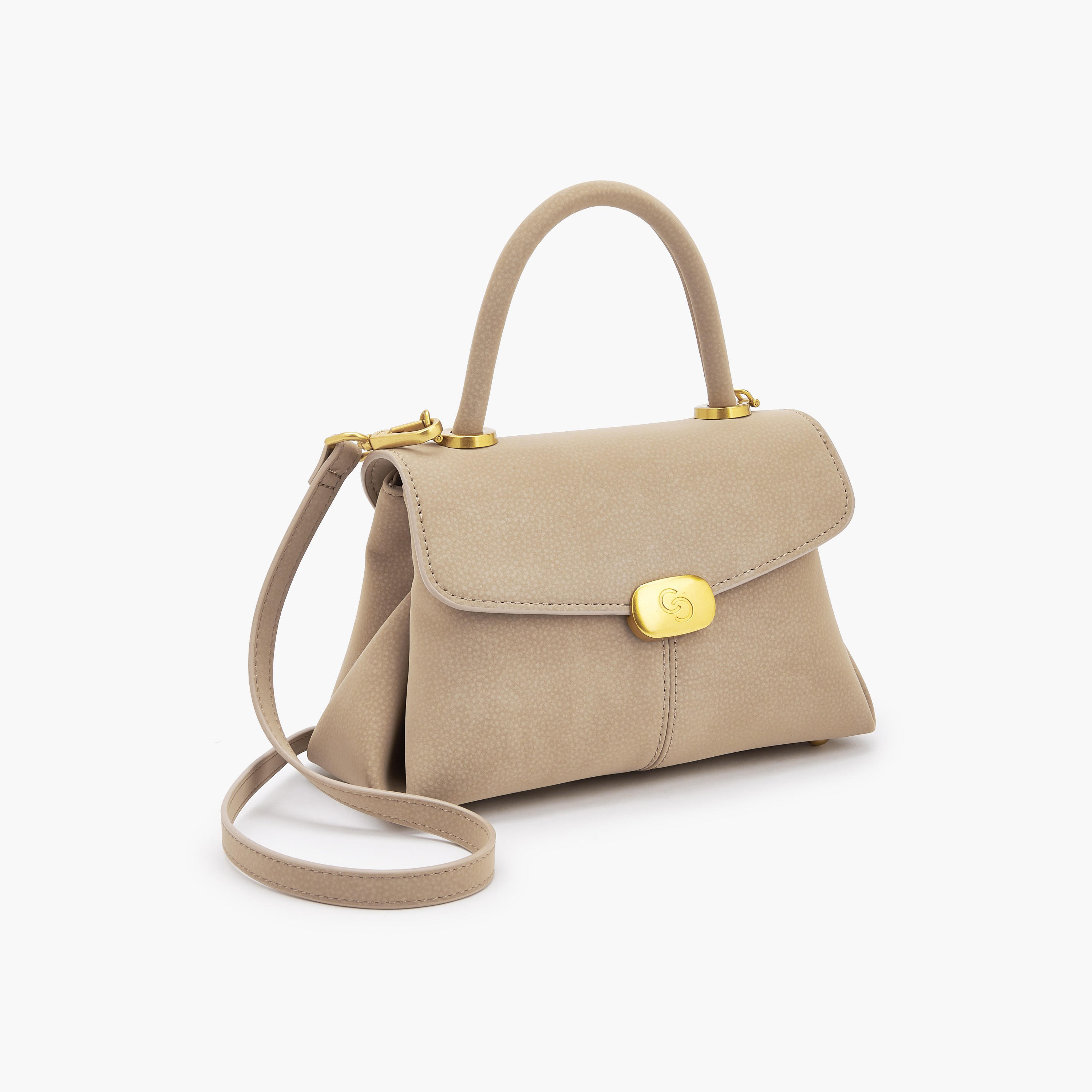 Celeste Suede Satchel Bag with Grab Handle-women-bagsandwallets-handbags-image-3