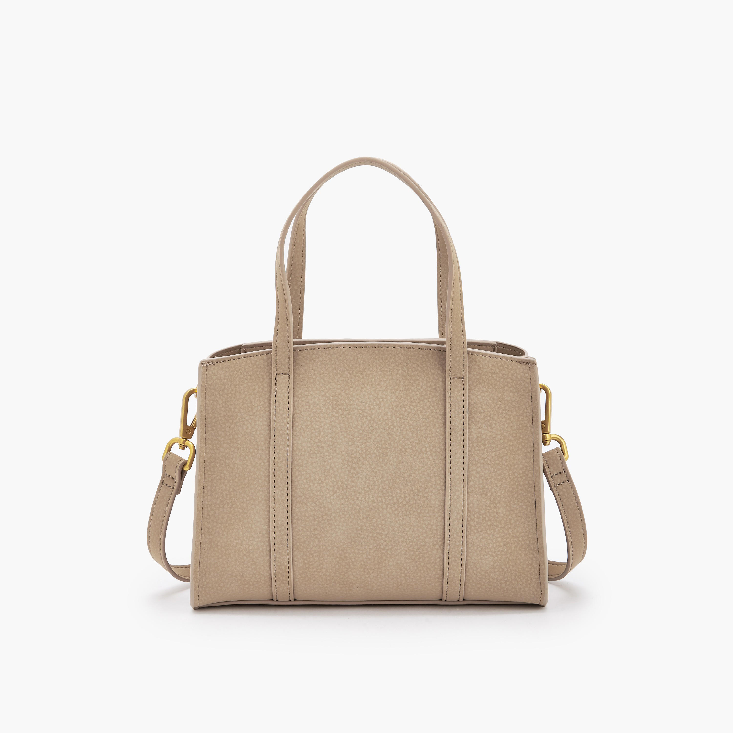 Celeste Textured Tote Bag with Double Handles-women-bagsandwallets-handbags-image-6