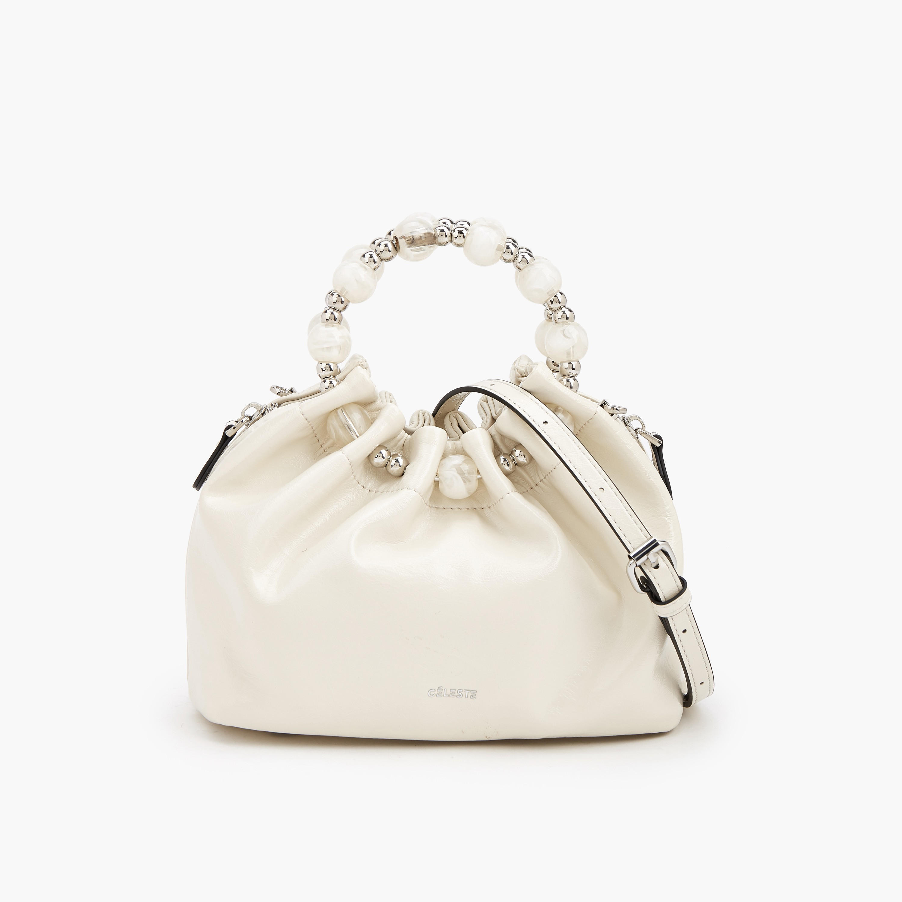 Celeste Ruched Crossbody Bag with Detachable Strap-women-bagsandwallets-handbags-image-1