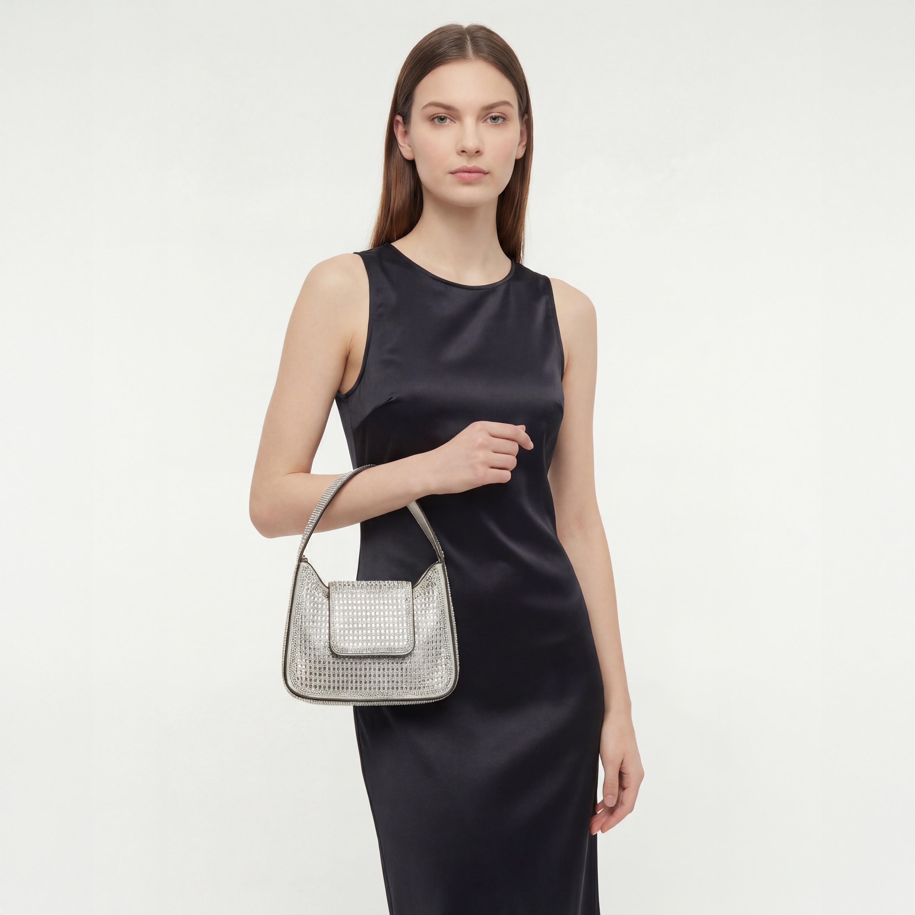 Celeste Embellished Crossbody Bag with Chain Strap-women-bagsandwallets-handbags-image-2