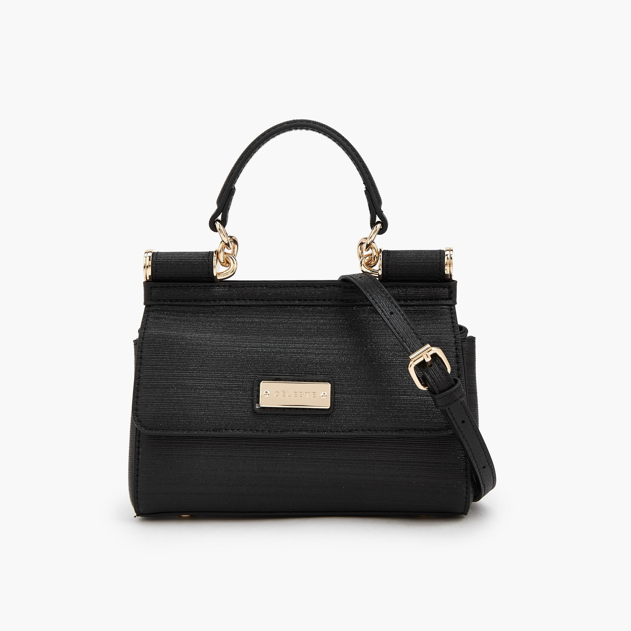 شنطة ساتشيل ميتالك بحزام قابل للفصل من سيليست-women-bagsandwallets-handbags-image-1