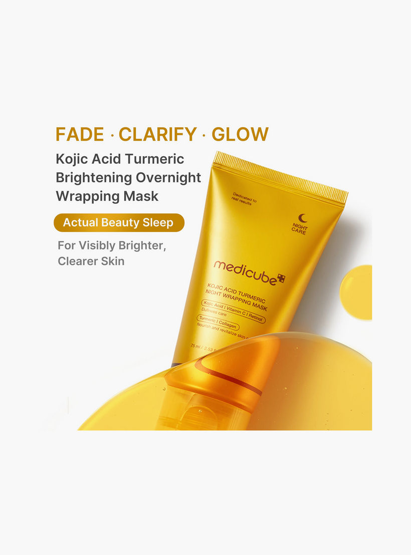 قناع ميديكوب الليلي بالكركم وحمض الكوجيك 75 مل-beautyandpersonalcare-skin-masks-sleepingmask-image-2