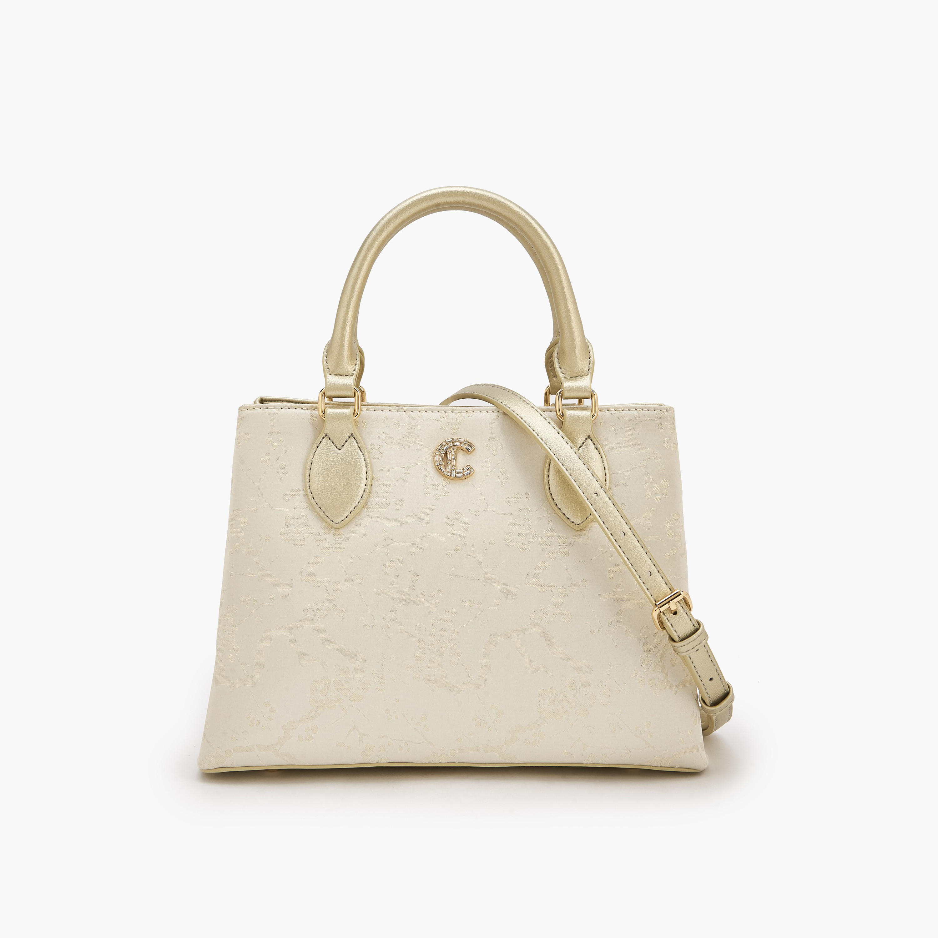 Le Confort Textured Tote Bag with Detachable Strap-women-bagsandwallets-handbags-image-1