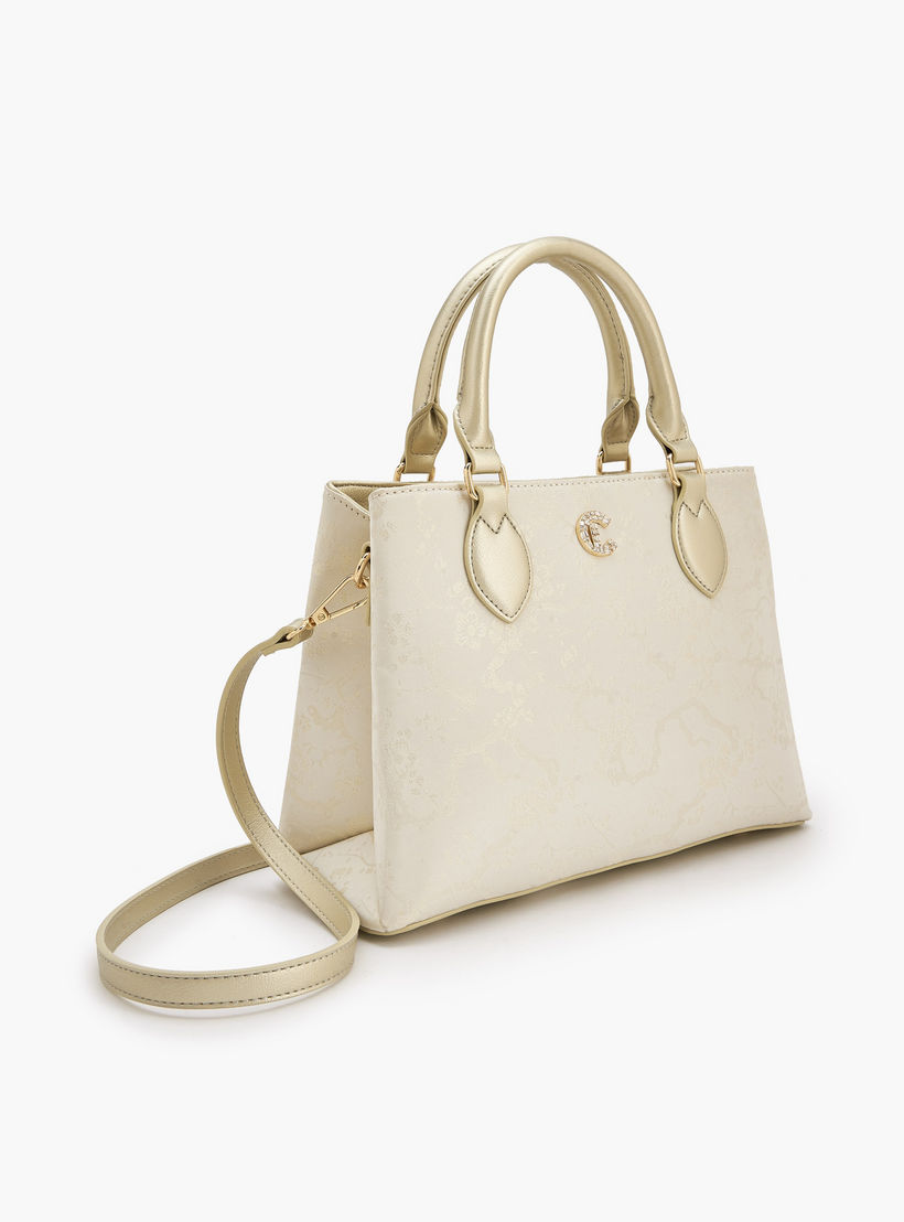 Le Confort Textured Tote Bag with Detachable Strap-women-bagsandwallets-handbags-image-4