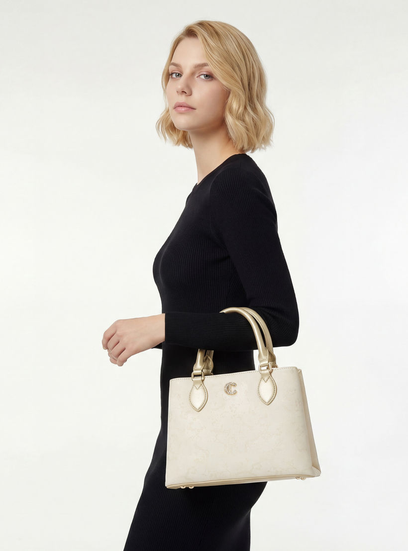 Le Confort Textured Tote Bag with Detachable Strap-women-bagsandwallets-handbags-image-2