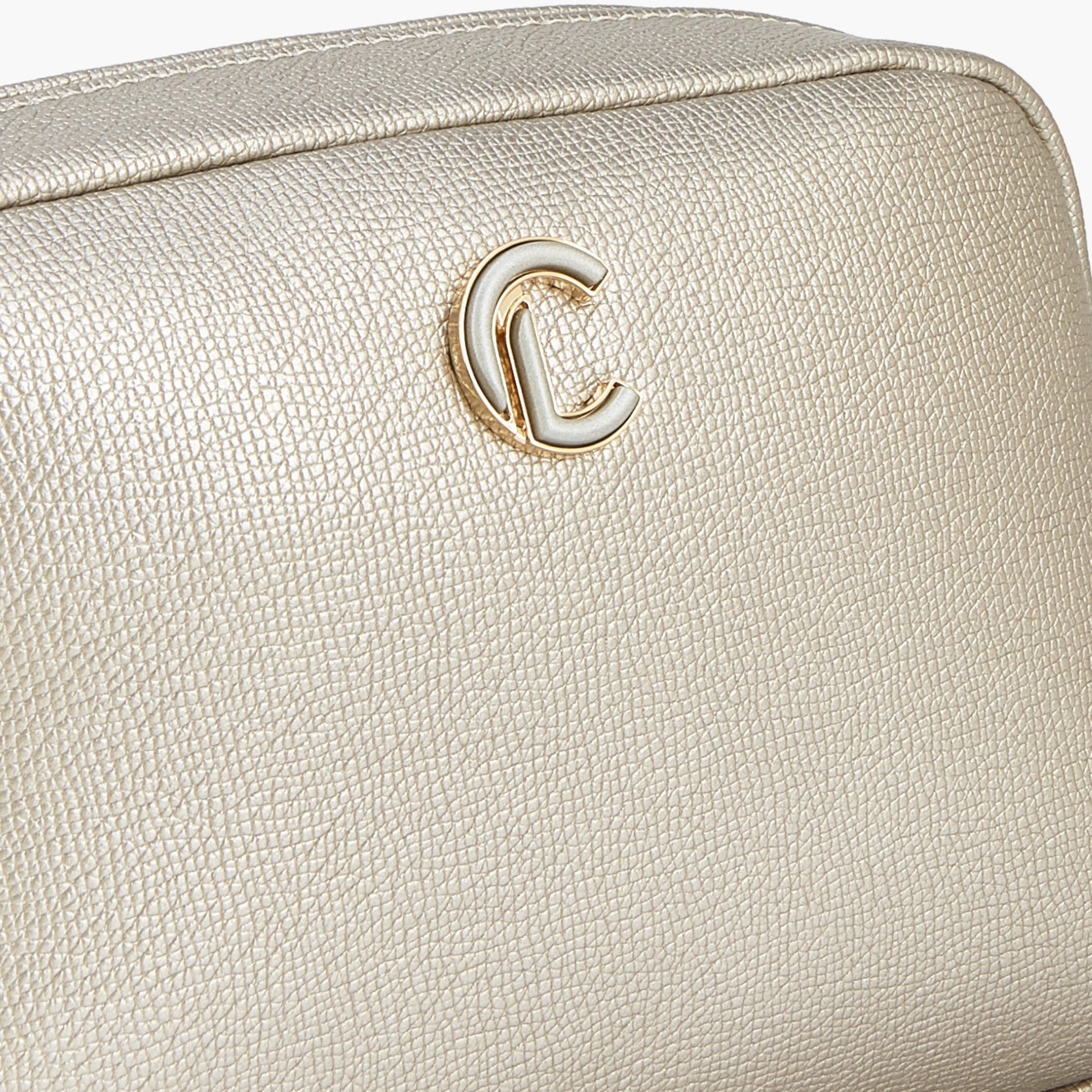Le Confort Textured Crossbody Bag with Zip Closure-women-bagsandwallets-handbags-image-5