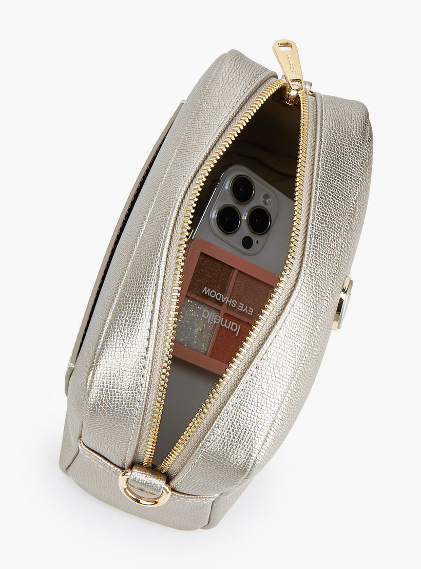 Le Confort Textured Crossbody Bag with Zip Closure-women-bagsandwallets-handbags-image-8