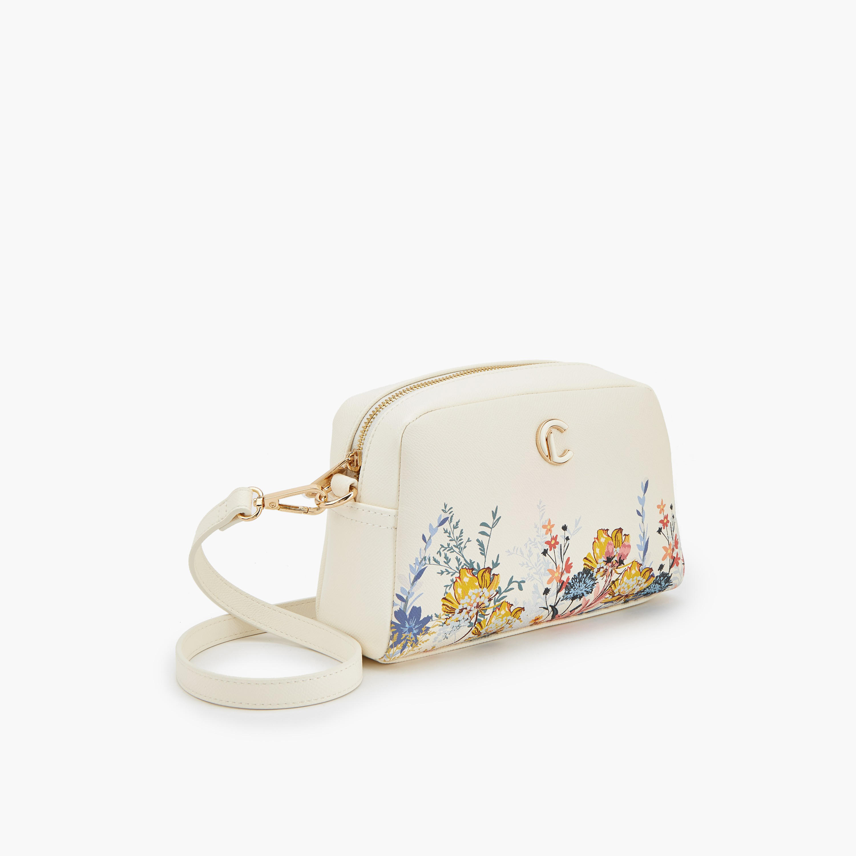 Le Confort Textured Crossbody Bag with Zip Closure-women-bagsandwallets-handbags-image-4