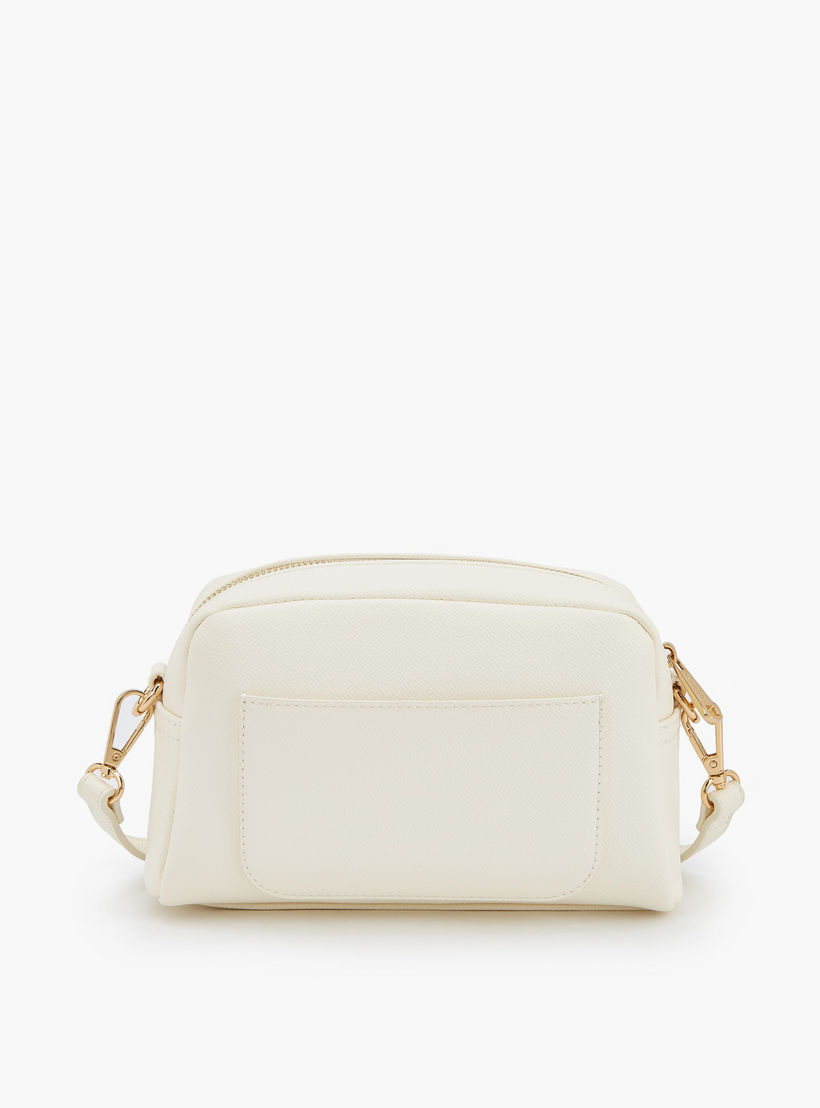 Le Confort Textured Crossbody Bag with Zip Closure-women-bagsandwallets-handbags-image-6