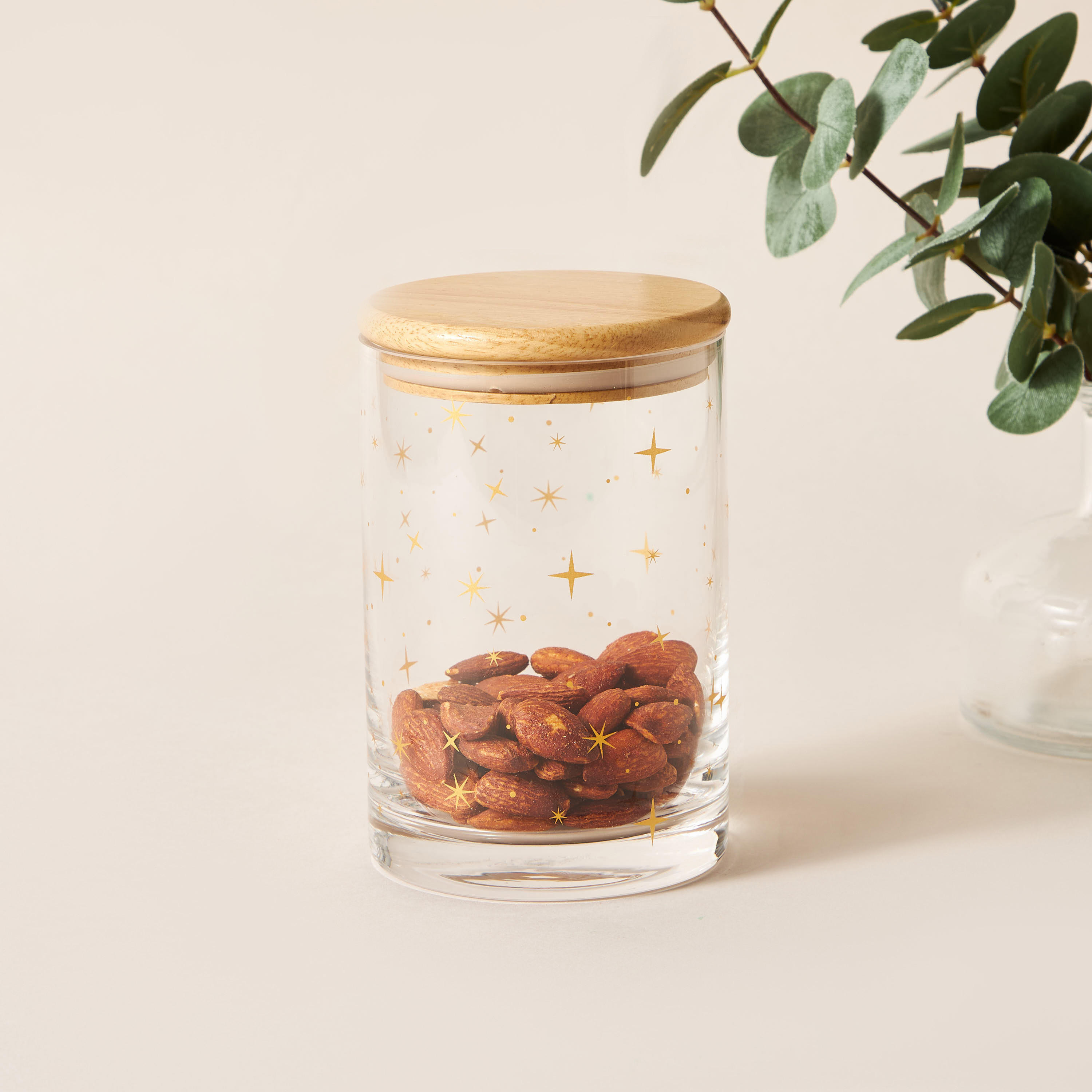 Crescent Glassware Printed Canister with Lid-household-kitchen-foodstorage-canistersandjars-image-2