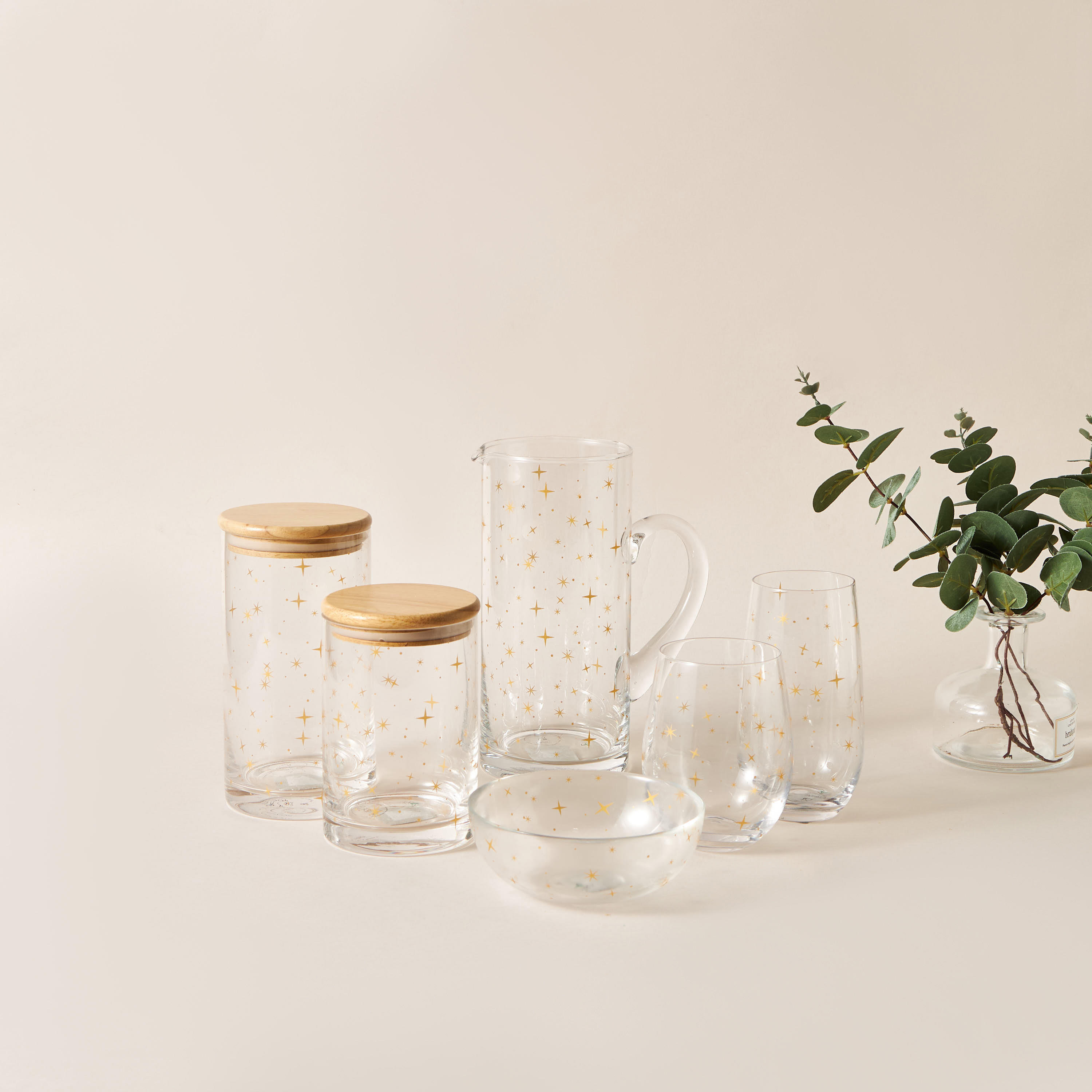 Crescent Glassware Printed Canister with Lid-household-kitchen-foodstorage-canistersandjars-image-5