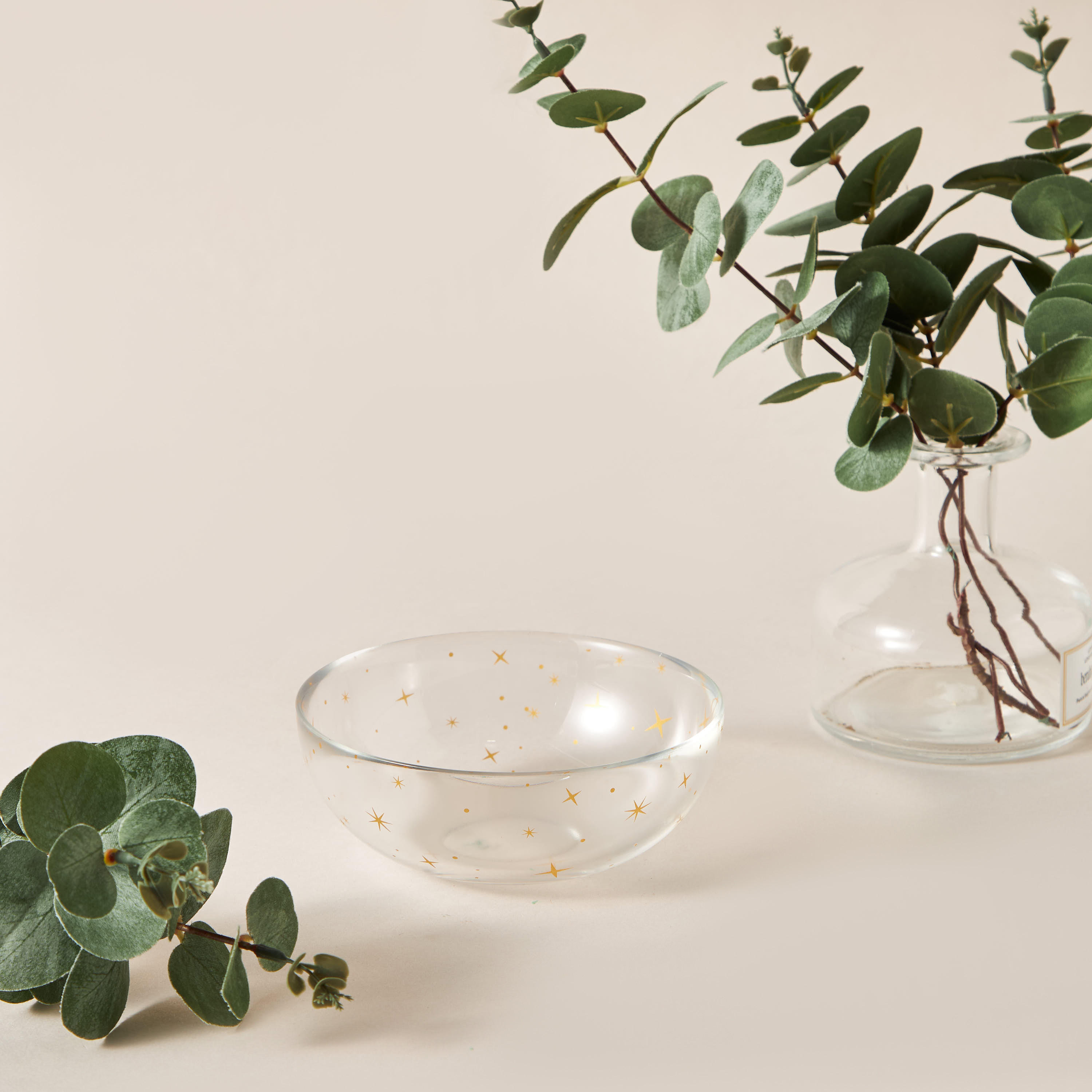 Crescent Printed Glass Bowl - 12 cms-household-dining-dinnerware-bowls-image-3