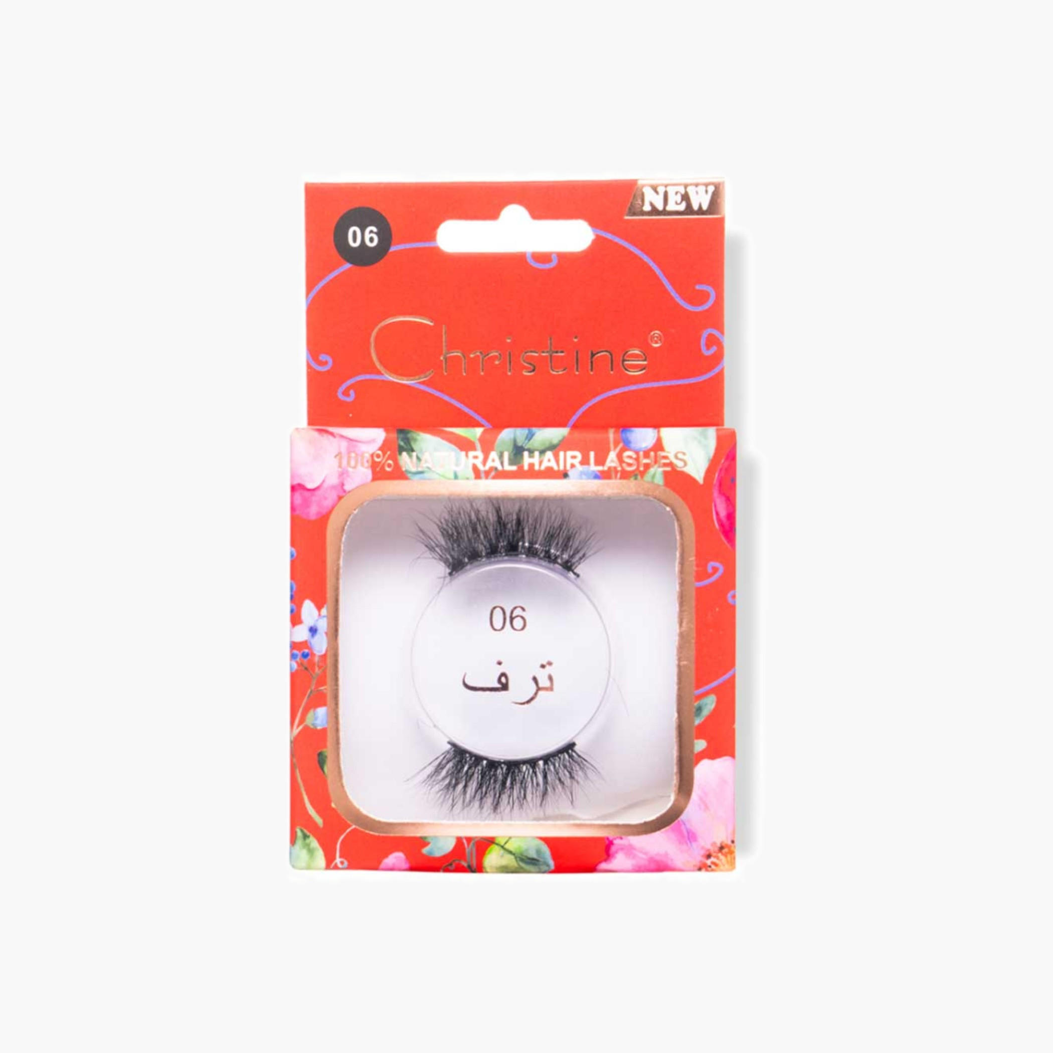 رموش شعر طبيعي رقم ستة-beautyandpersonalcare-makeup-eyes-falselashes-image-1