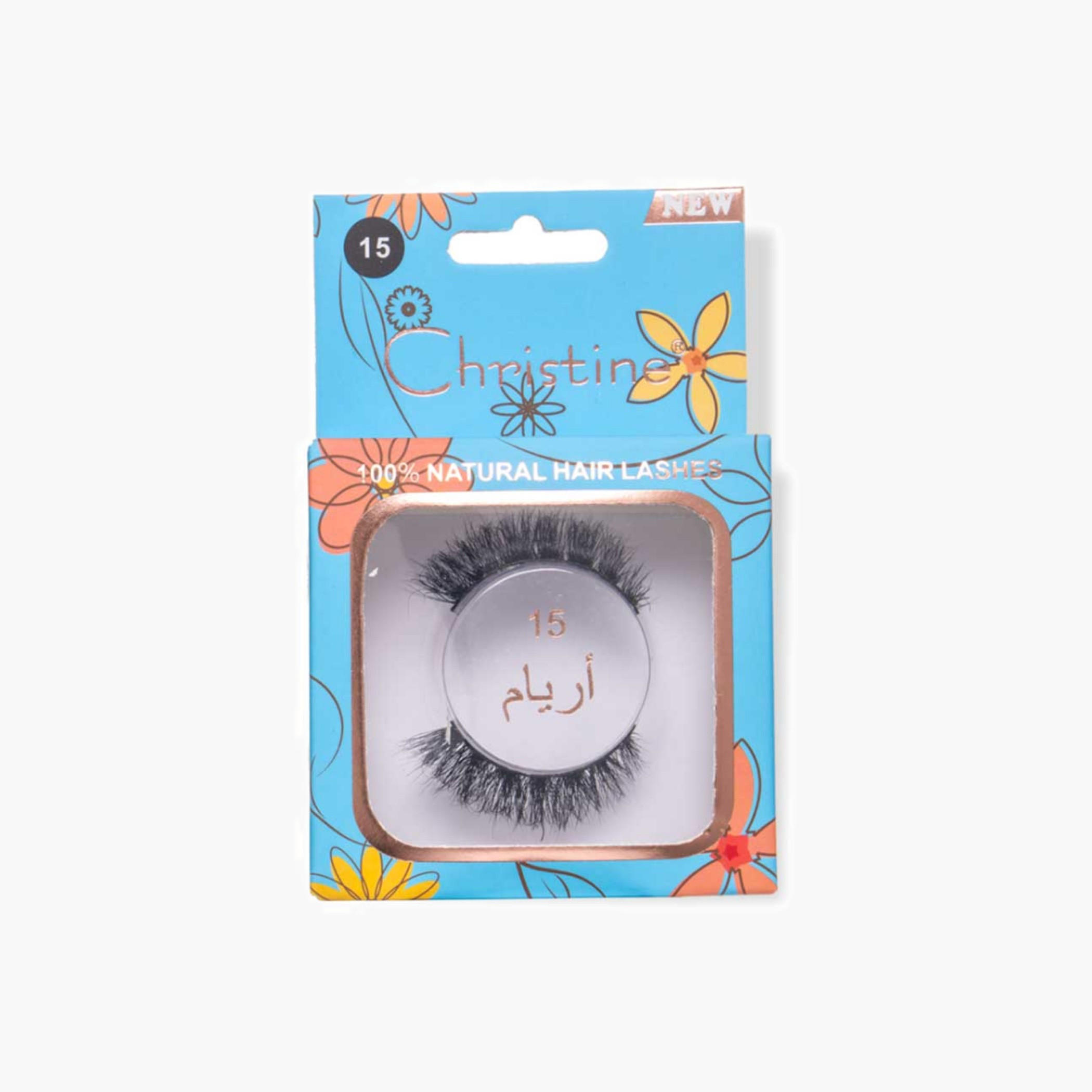 رموش شعر طبيعي رقم 15-beautyandpersonalcare-makeup-eyes-falselashes-image-1