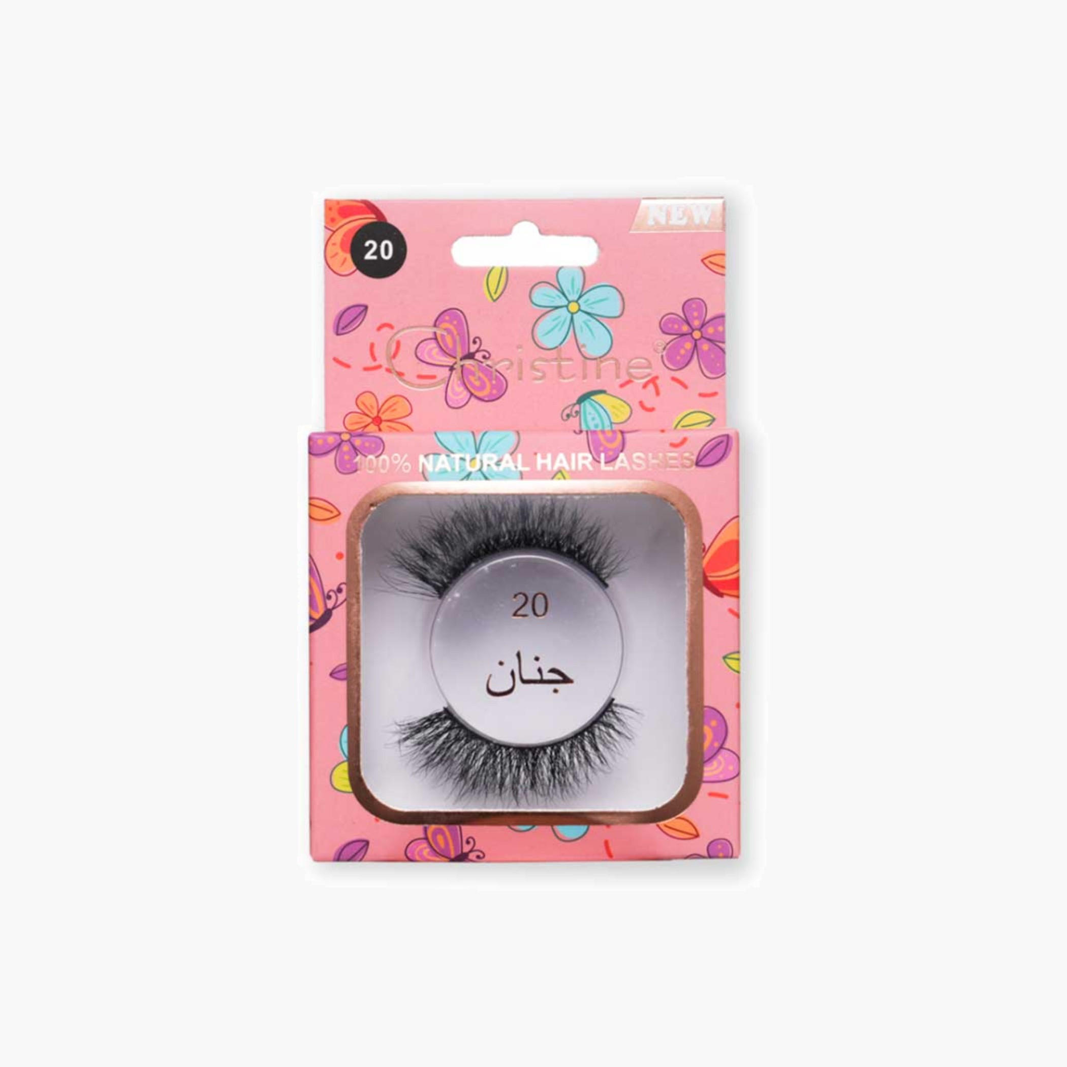 رموش شعر طبيعي رقم 20-beautyandpersonalcare-makeup-eyes-falselashes-image-1