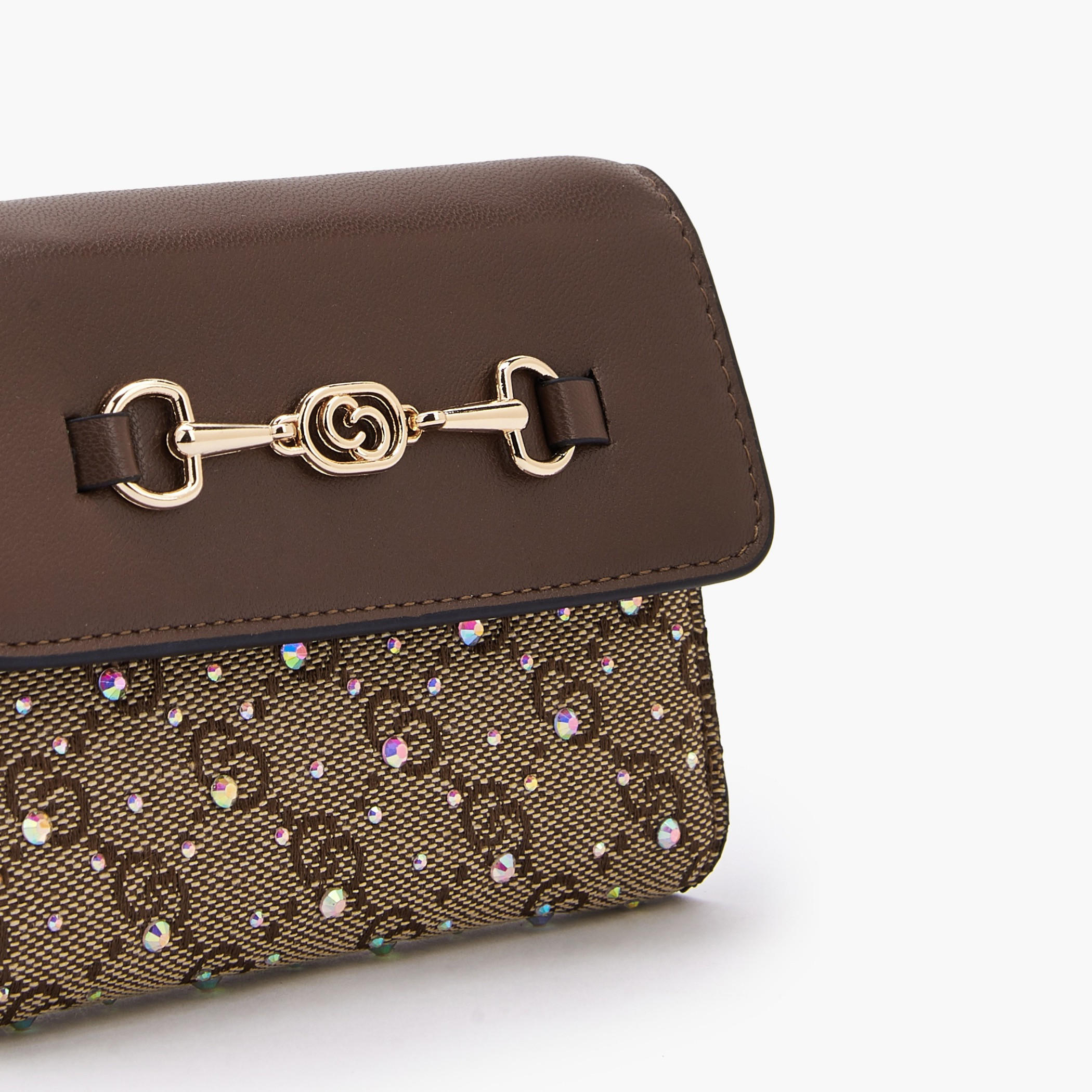 Celeste Embellished Tri-Fold Wallet with Press Button Closure-women-bagsandwallets-wallets-image-4