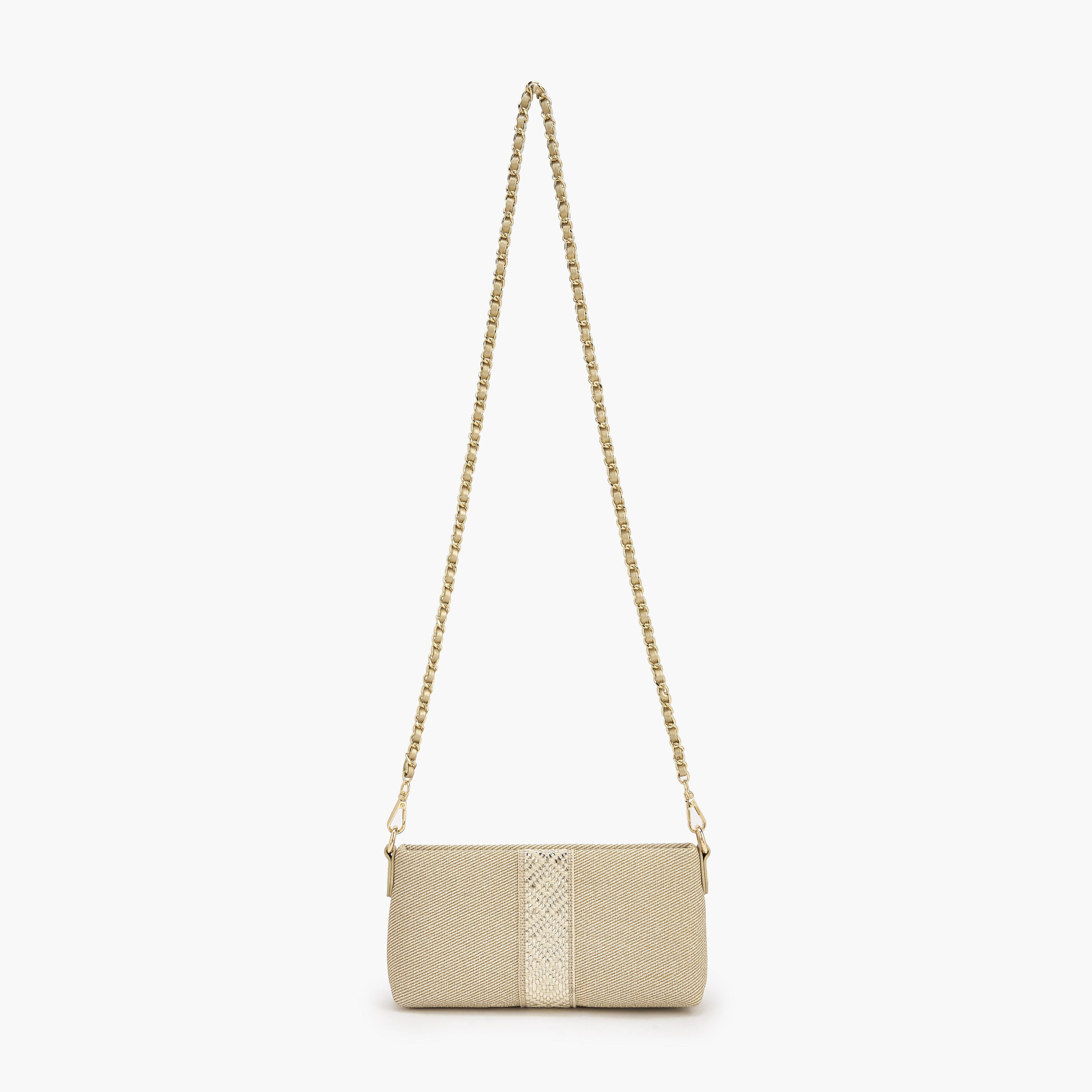 Le Confort Textured Crossbody Bag with Detachable Chain Strap-women-bagsandwallets-handbags-image-3