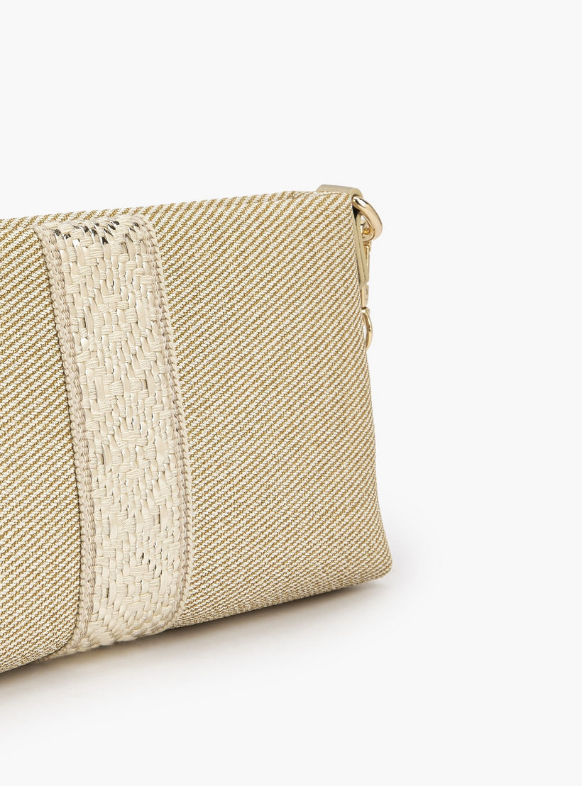 Le Confort Textured Crossbody Bag with Detachable Chain Strap-women-bagsandwallets-handbags-image-5