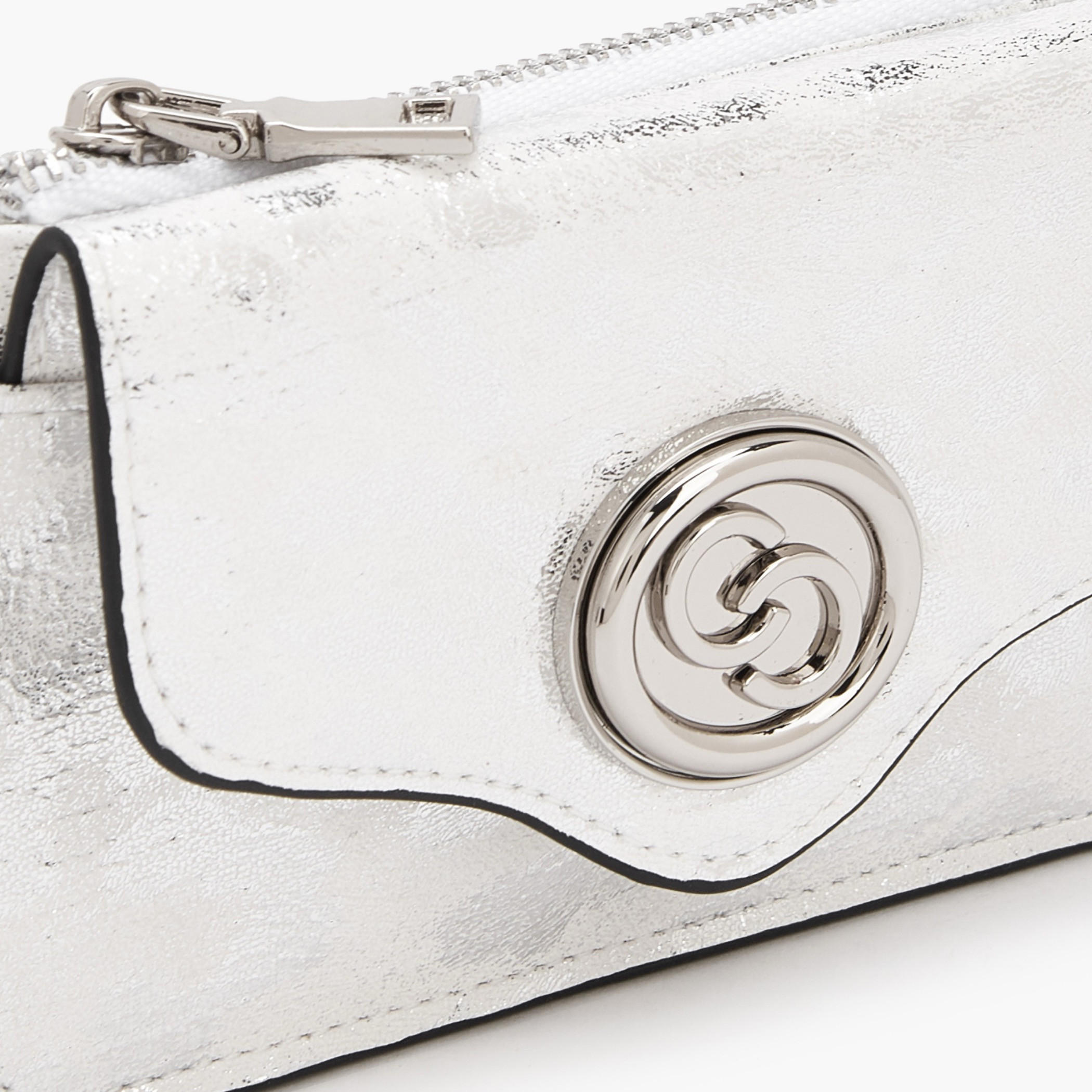 Celeste Metallic Print Card Holder with Zip Closure-women-bagsandwallets-wallets-image-3