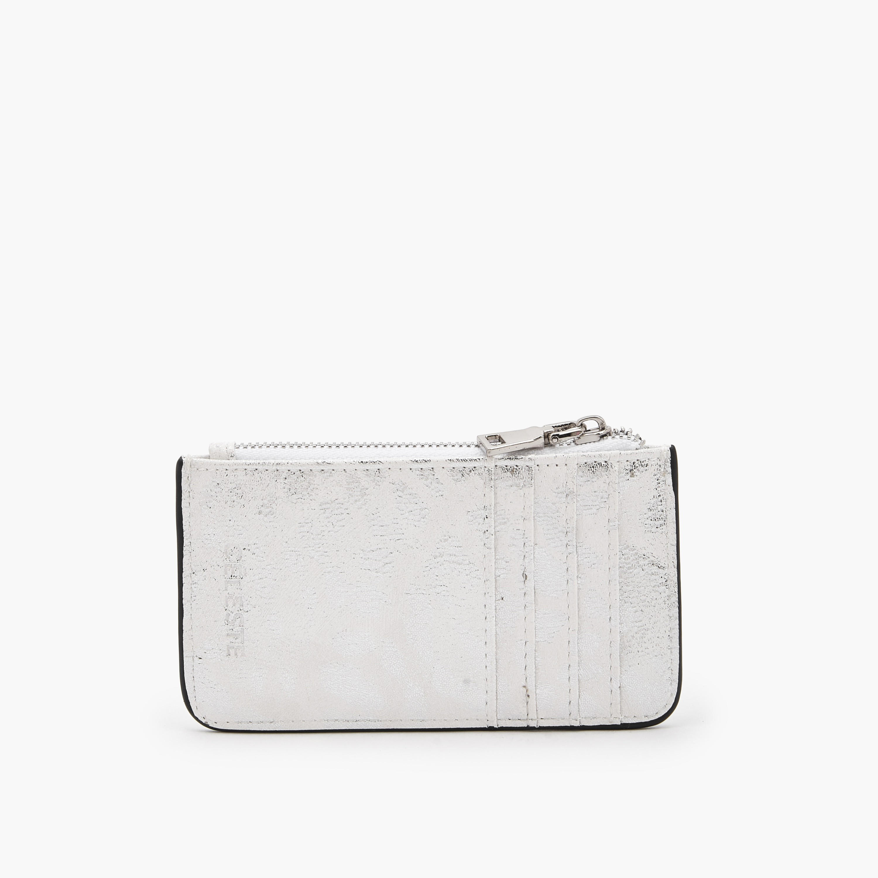 Celeste Metallic Print Card Holder with Zip Closure-women-bagsandwallets-wallets-image-4