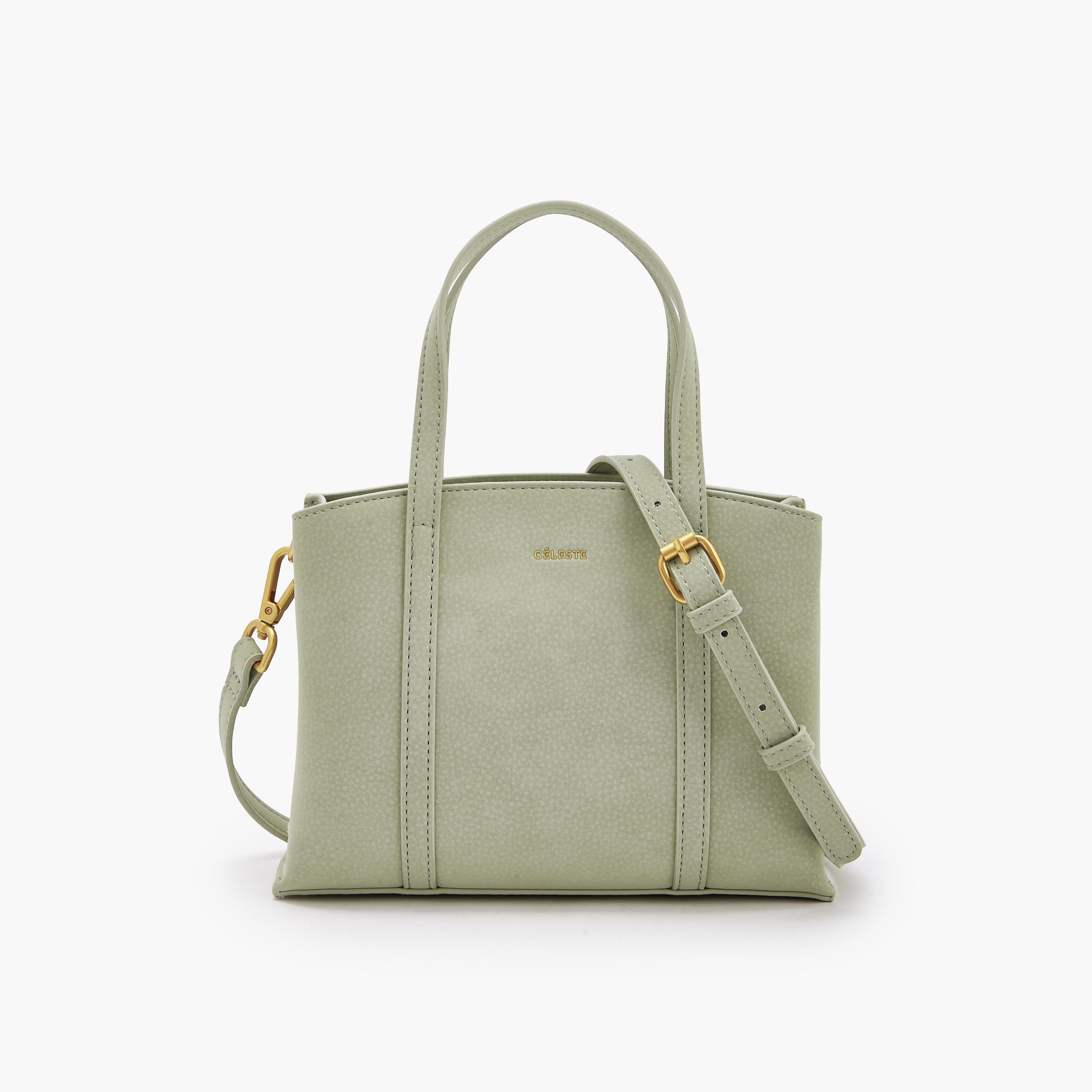 شنطة توتي بارزة الملمس بمقابض مزدوجة من لو كونفورت-women-bagsandwallets-handbags-image-1